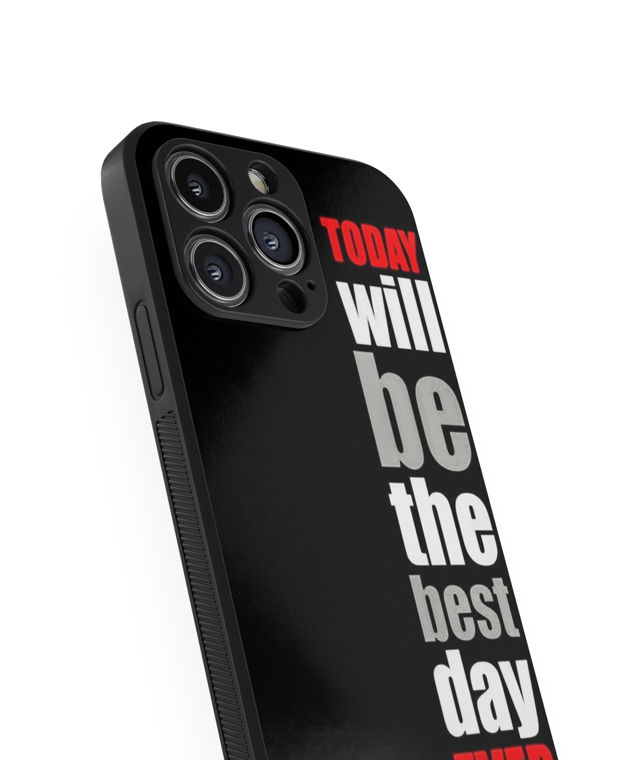 TODAY the best day EVER  Hybrid Metal TPU Case