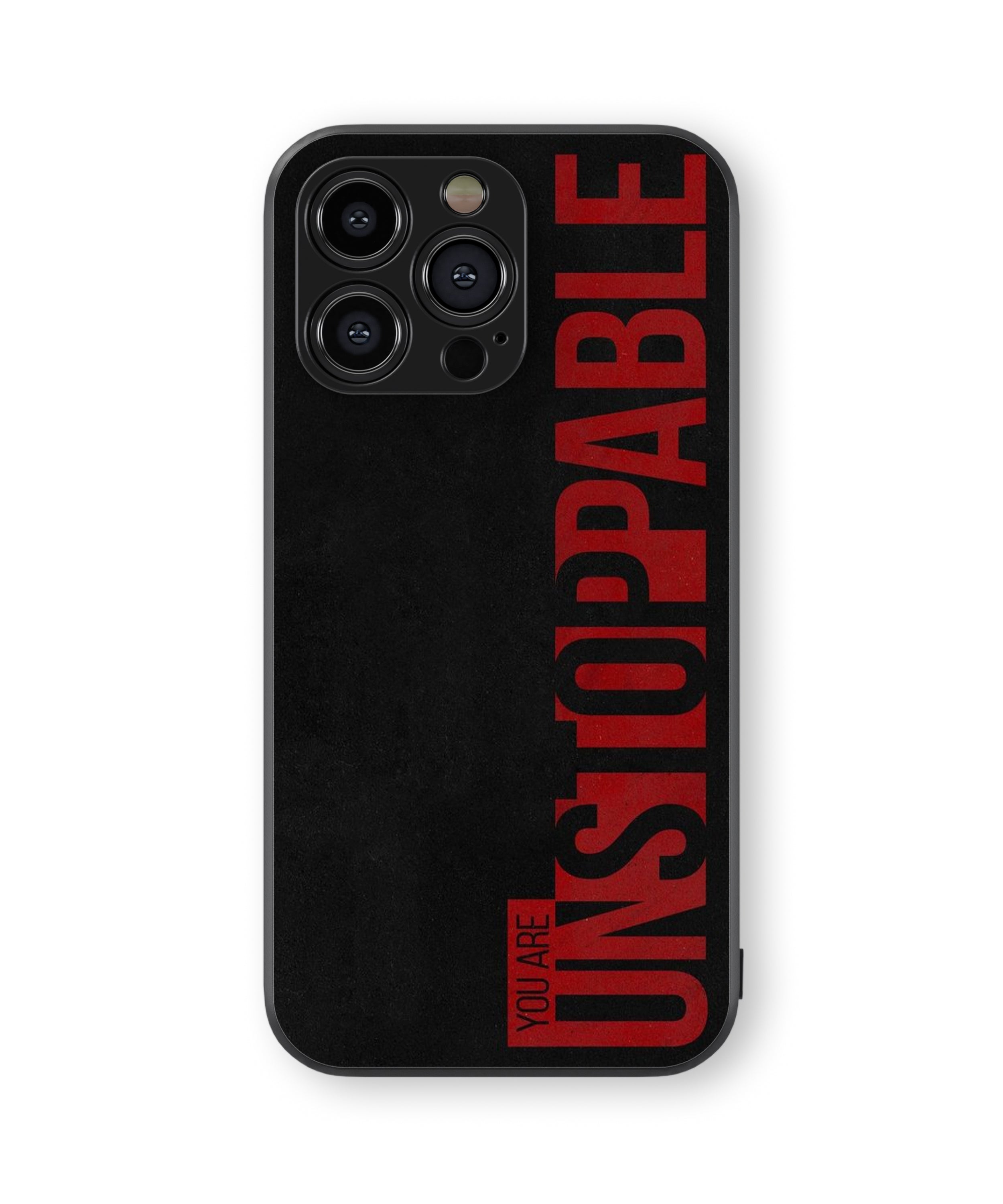 YOU ARE UNSTOPPABLE Hybrid Metal TPU Case