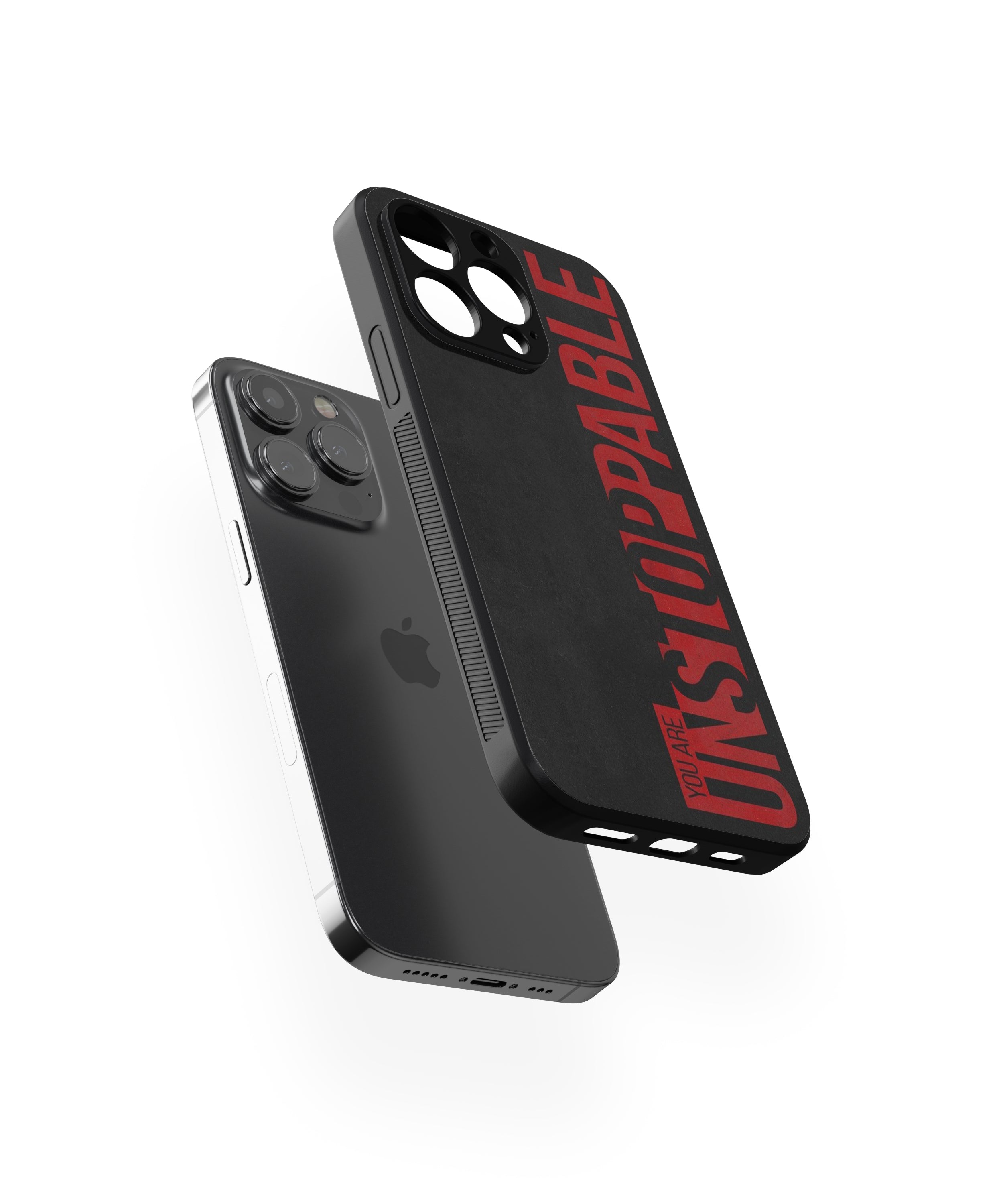 YOU ARE UNSTOPPABLE Hybrid Metal TPU Case