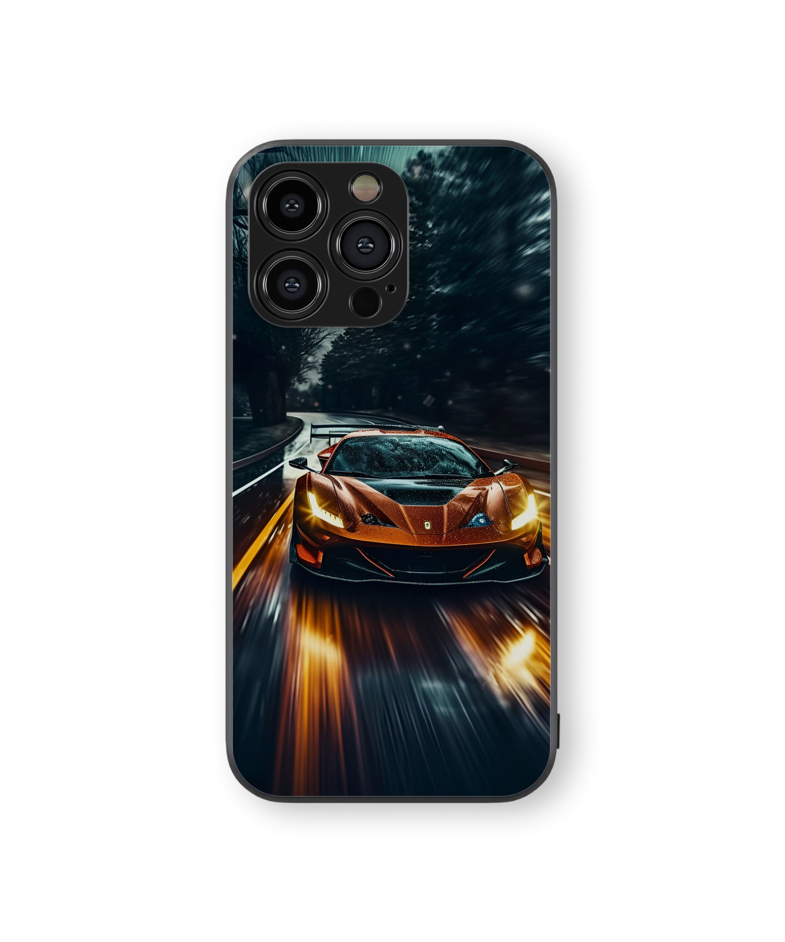 High Speed Racing Hybrid Metal TPU Case