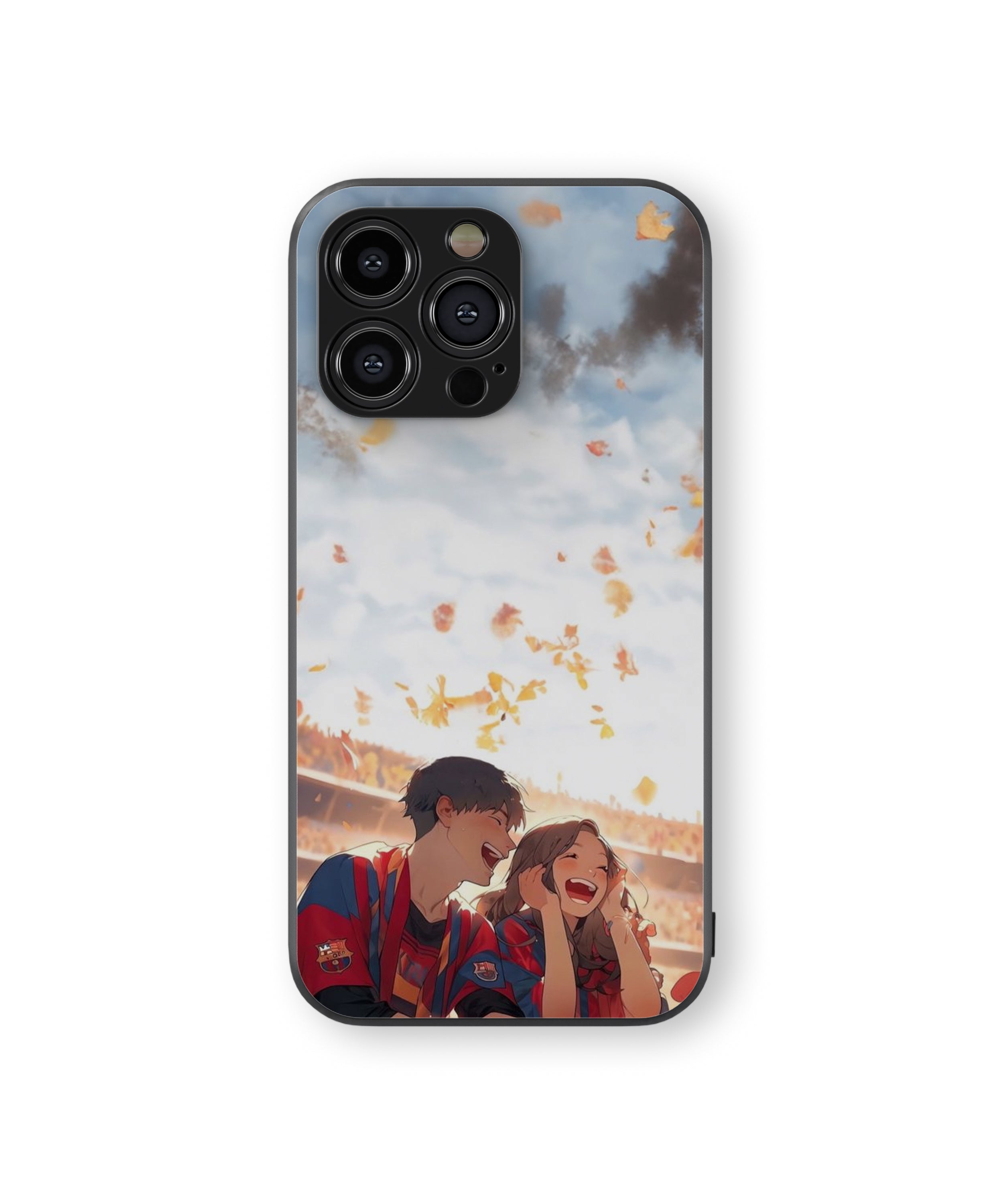 Football Lovebird Hybrid Metal TPU Case