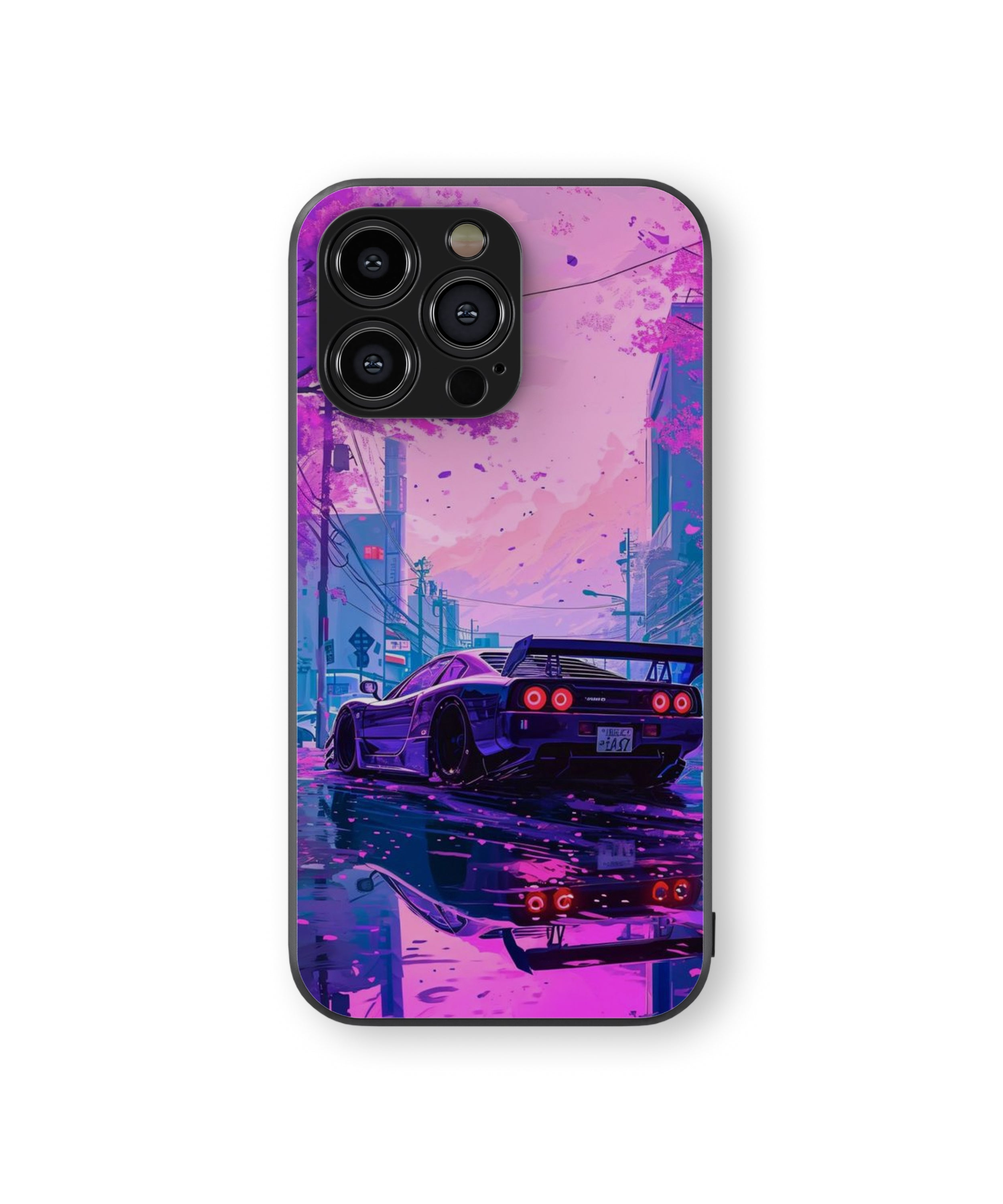 Reflection Racing Car Hybrid Metal TPU Case