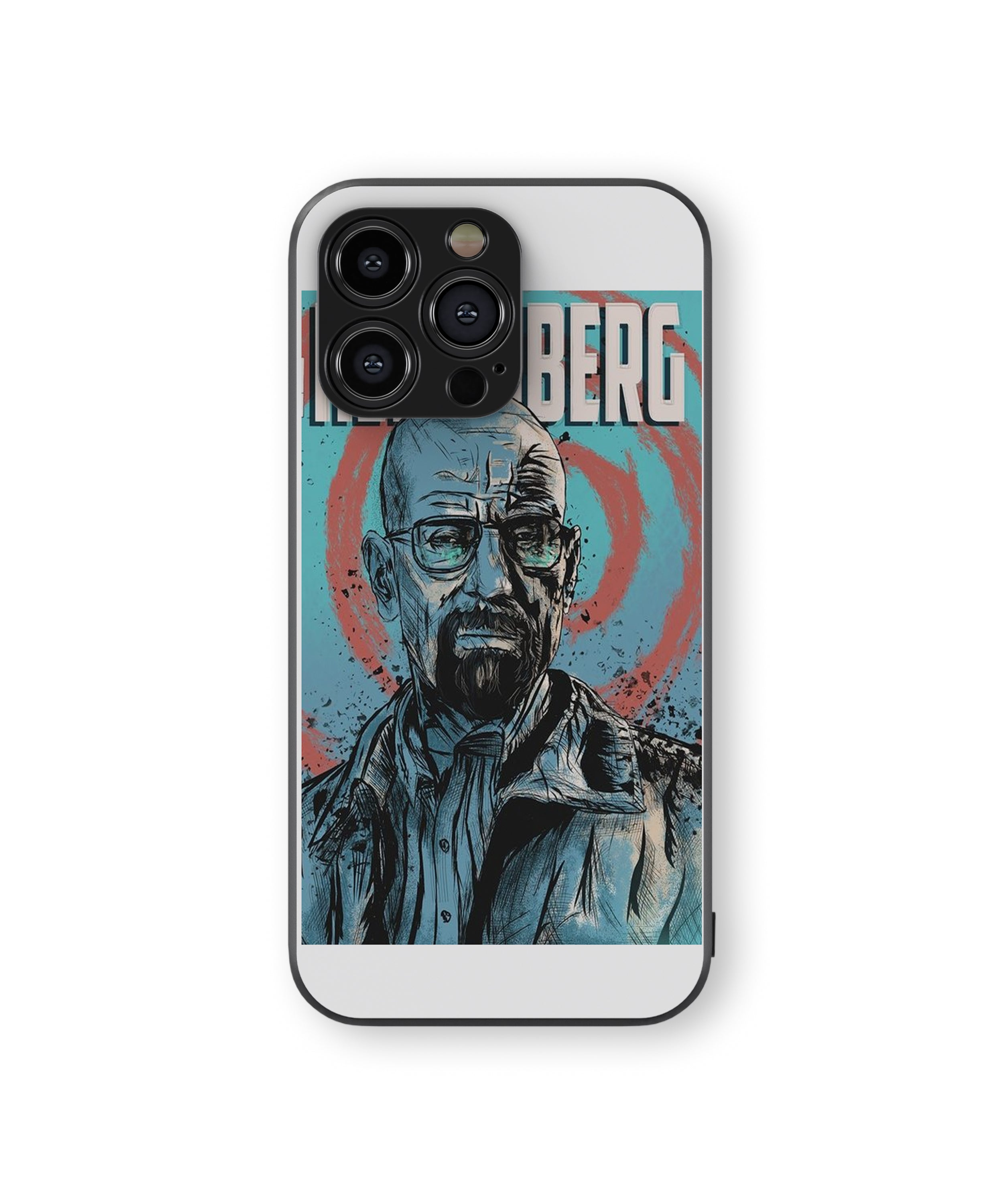 Heisenberg Hybrid Metal TPU Case