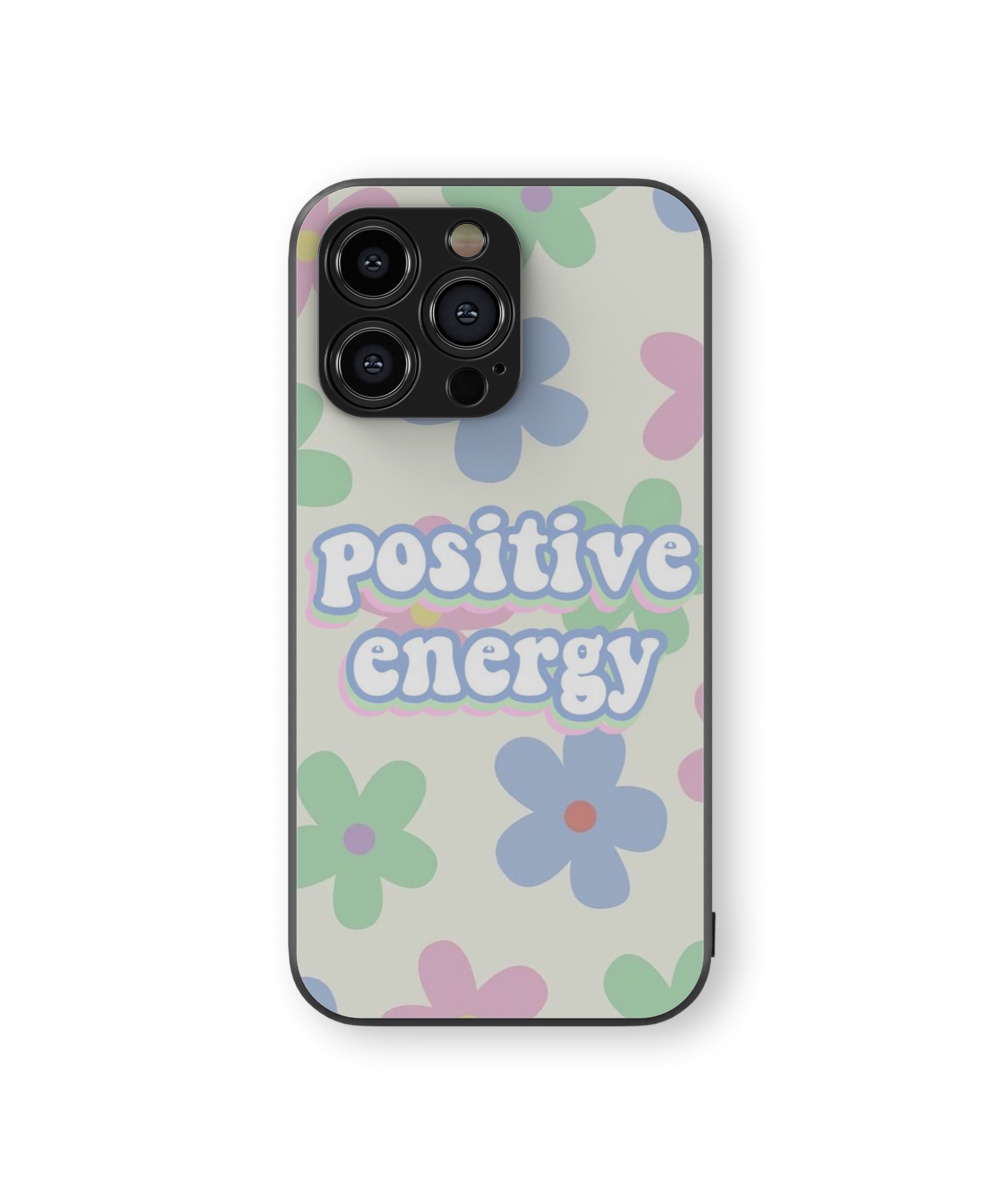 positive energy Hybrid Metal TPU Case