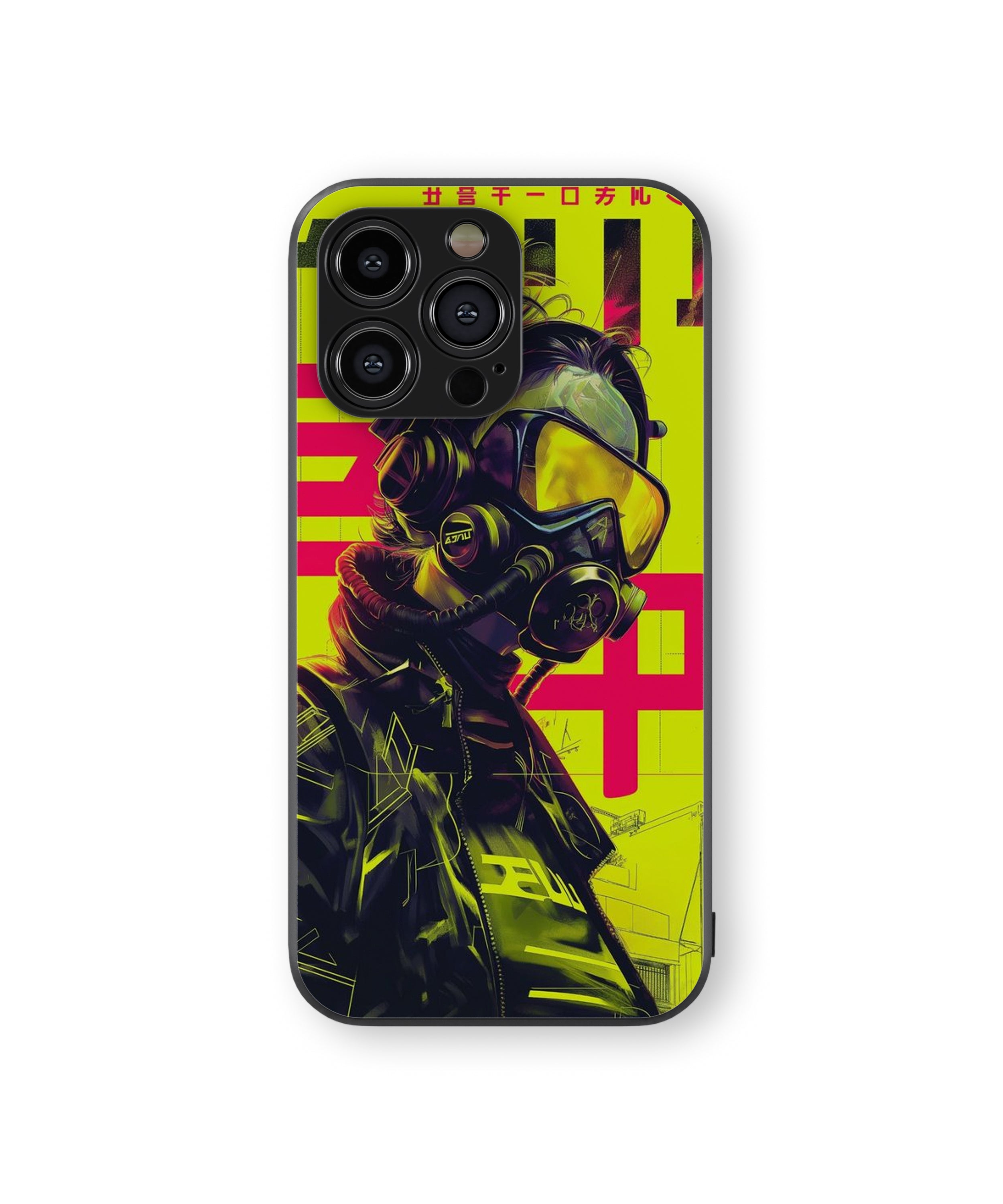 Gas Mask Hybrid TPU Case