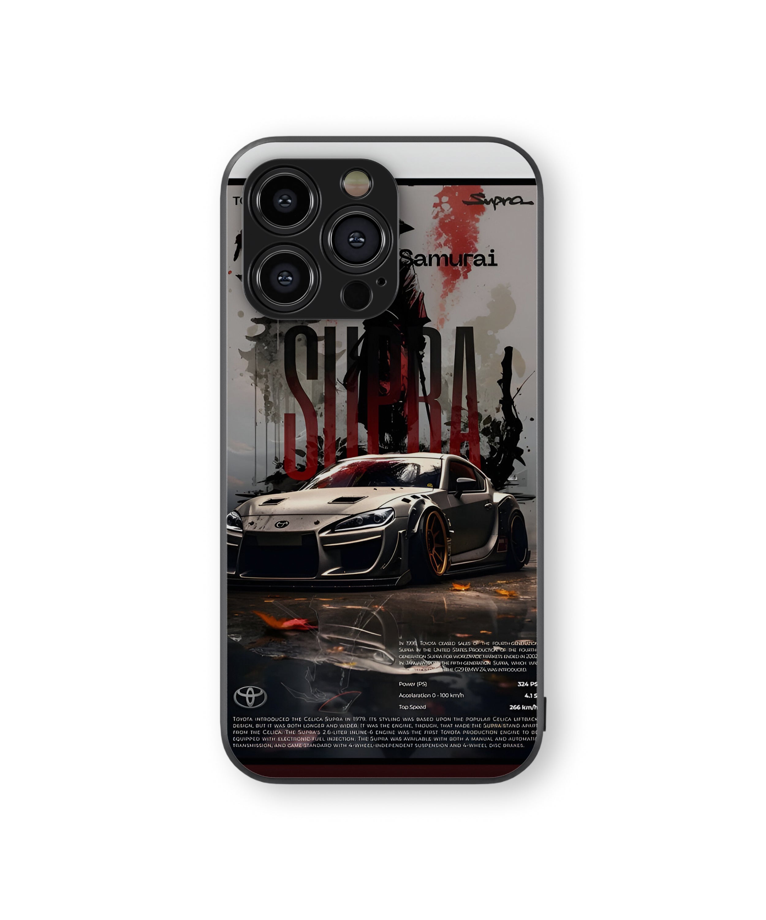 Samurai Supra Hybrid Metal TPU Case