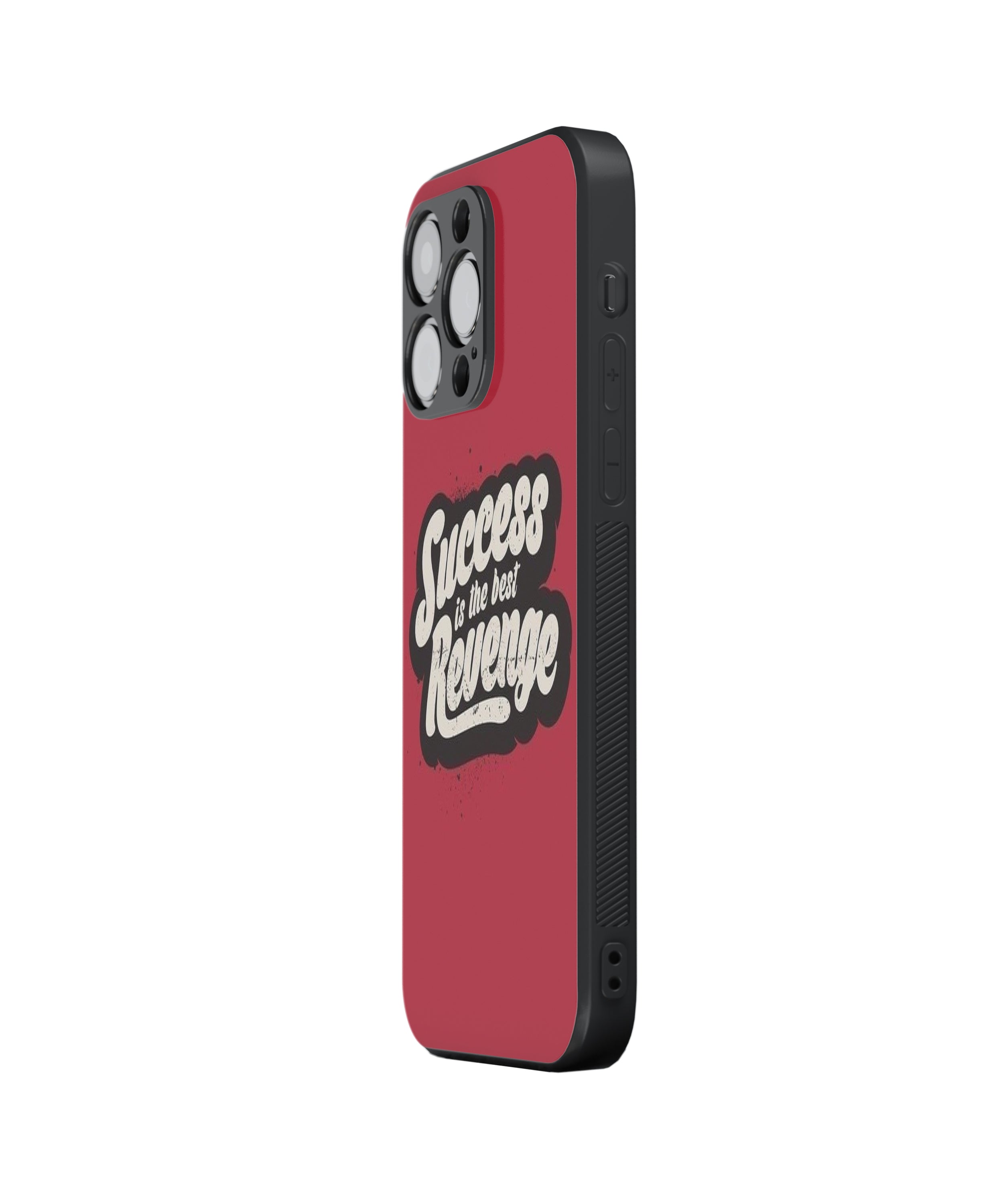 Success is the best Revenge Hybrid Metal TPU Case