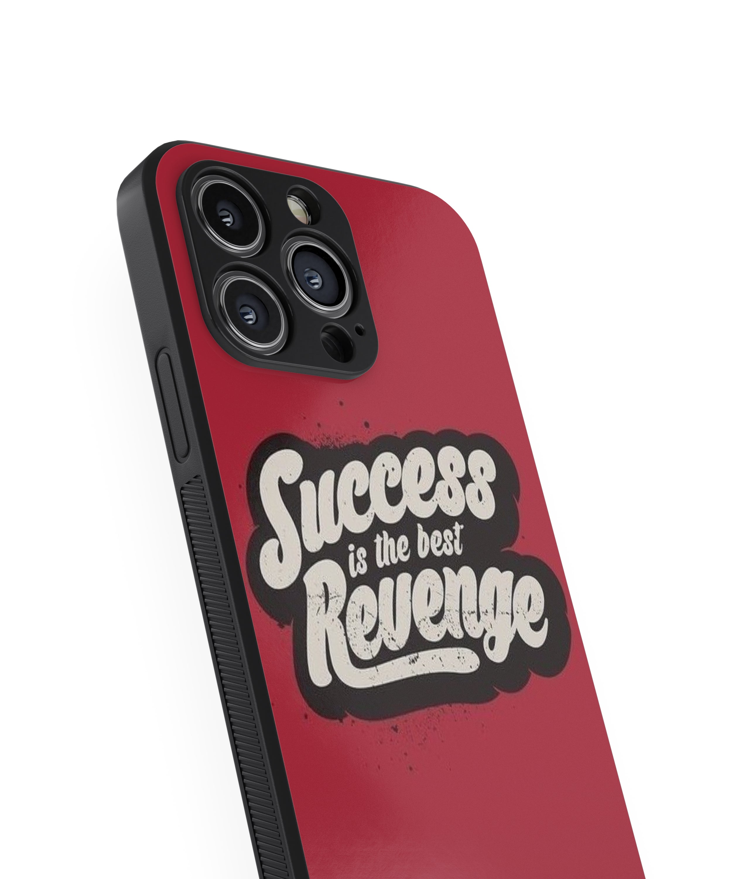 Success is the best Revenge Hybrid Metal TPU Case
