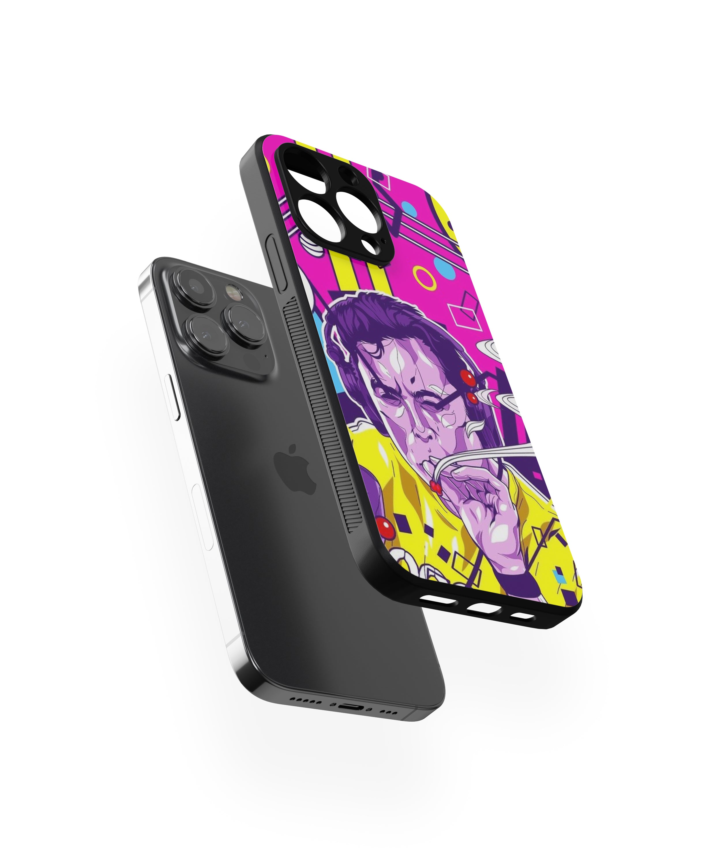 Elon Musk style Hybrid Metal TPU Case