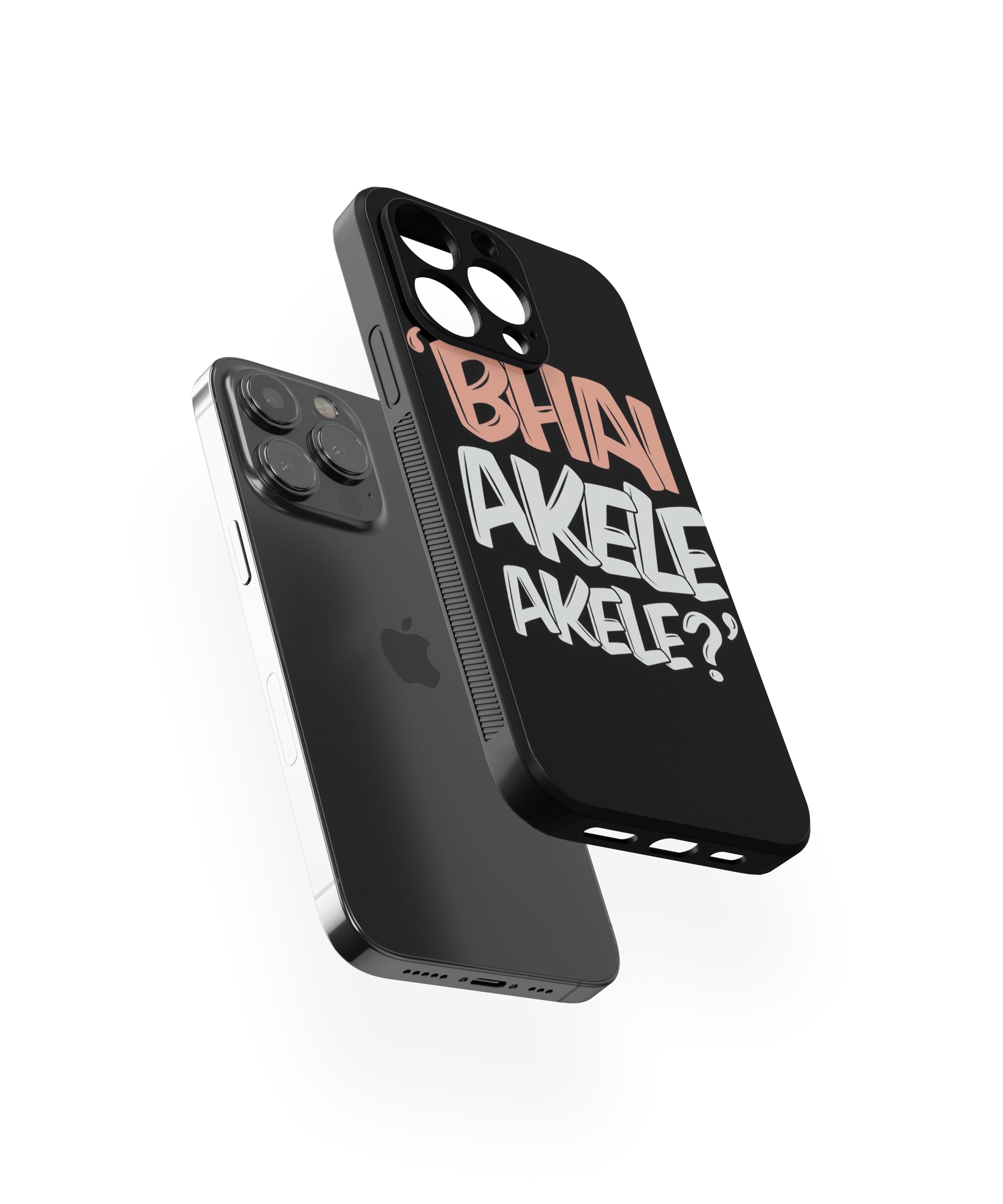 BHAI AKELE AKELE? Hybrid Metal TPU Case