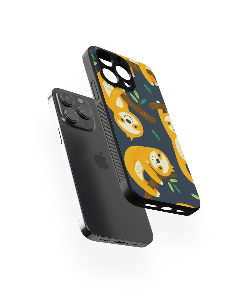 Tree Hanging Cat Hybrid Metal TPU Case – CaseCue