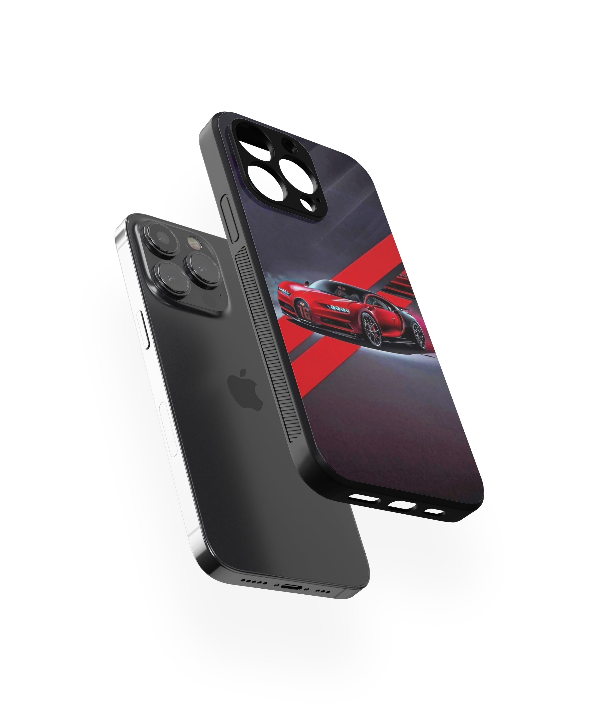 Bugatti Hybrid Metal TPU Case