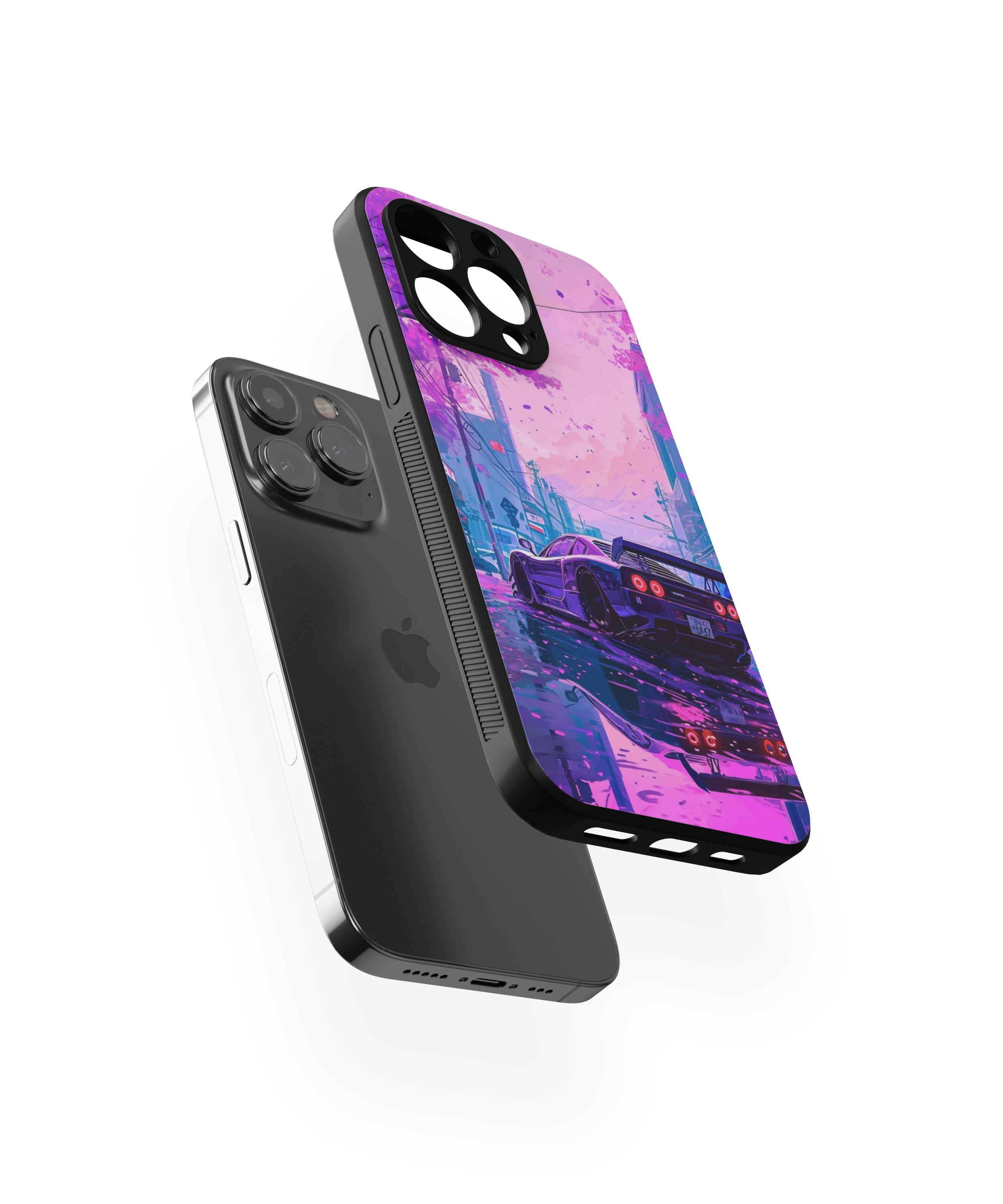 Reflection Racing Car Hybrid Metal TPU Case