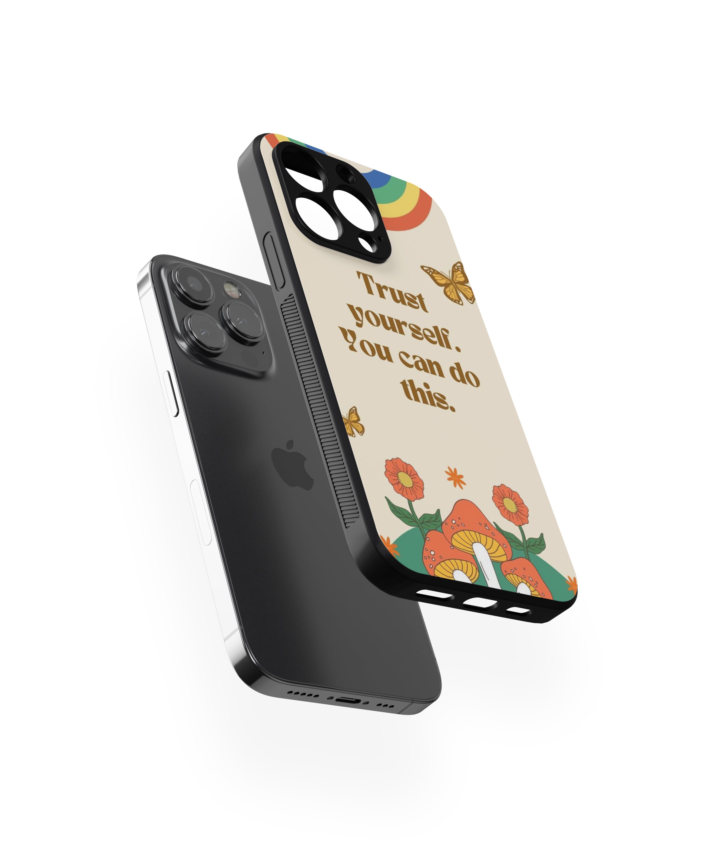 Trust yourself. You can do this Hybrid Metal TPU Case