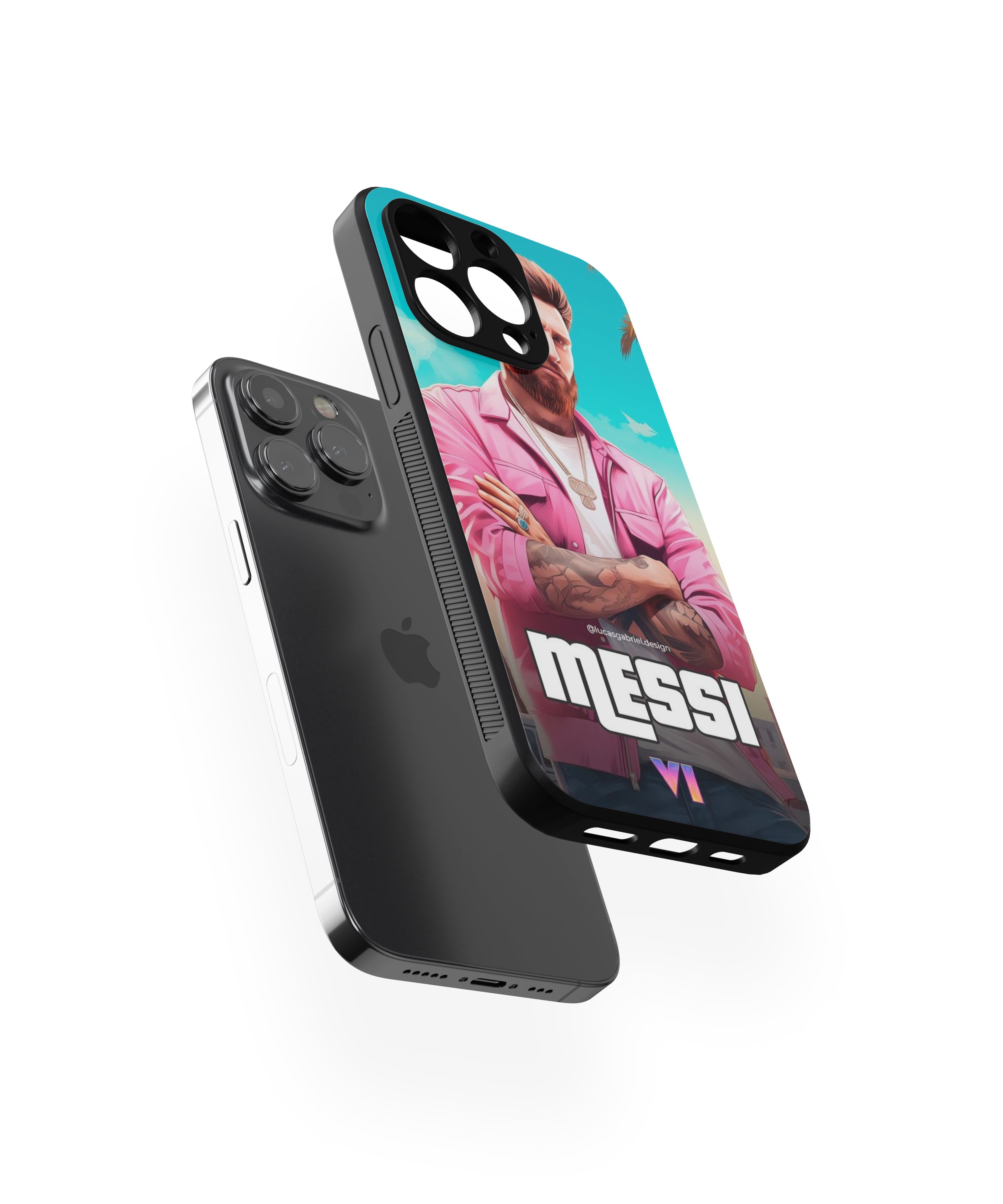 Messi Hybrid Metal TPU Case