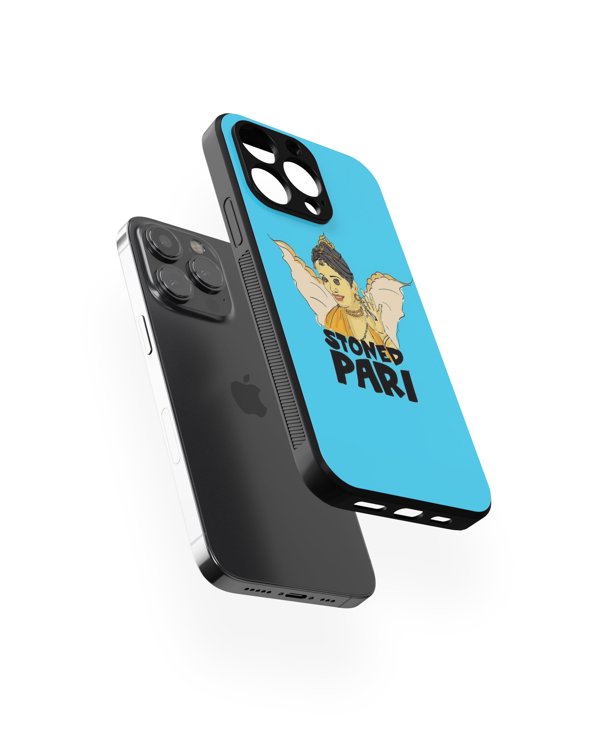 STONED PARI Hybrid Metal TPU Case