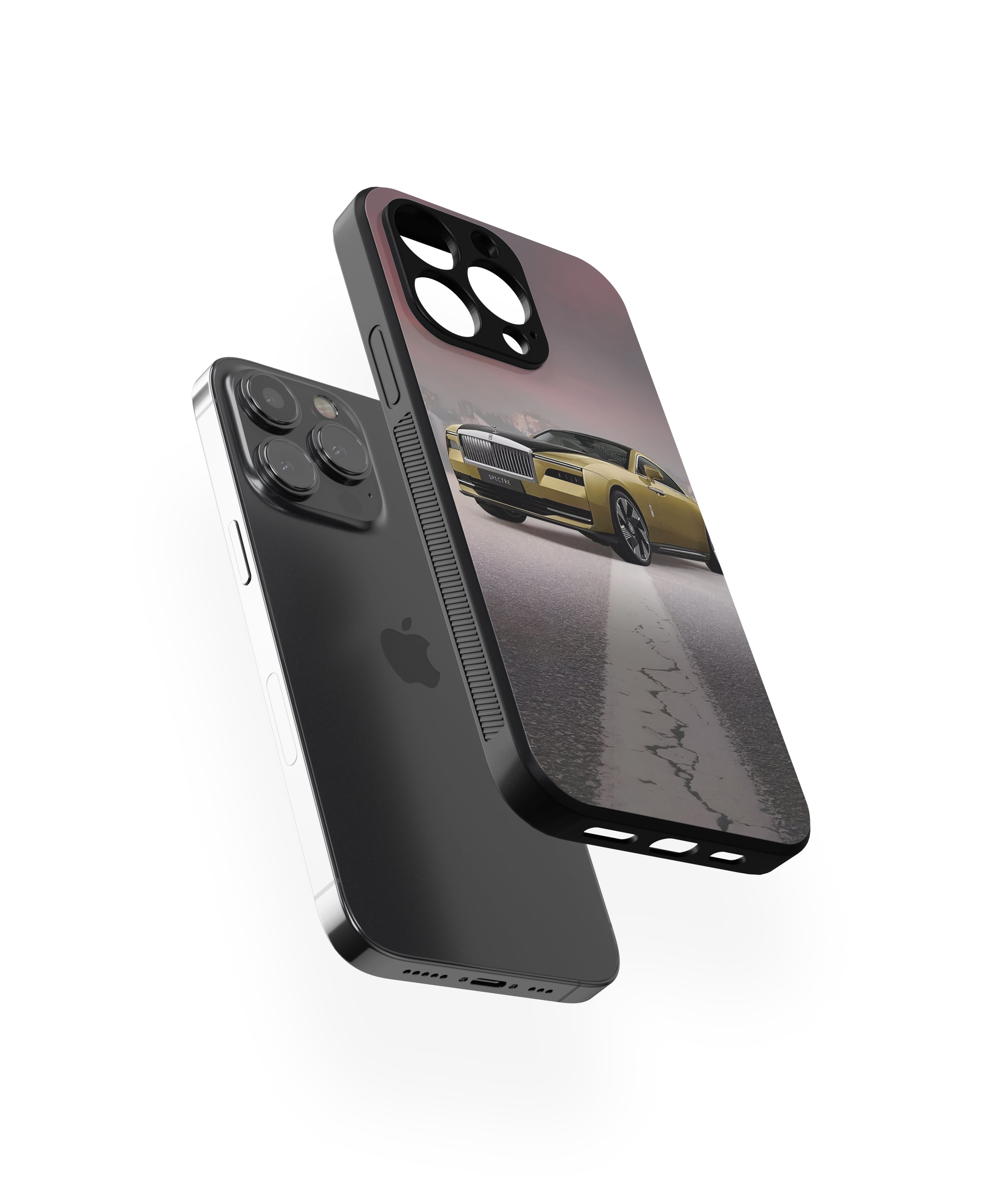 Rolls Royce Hybrid Metal TPU Case