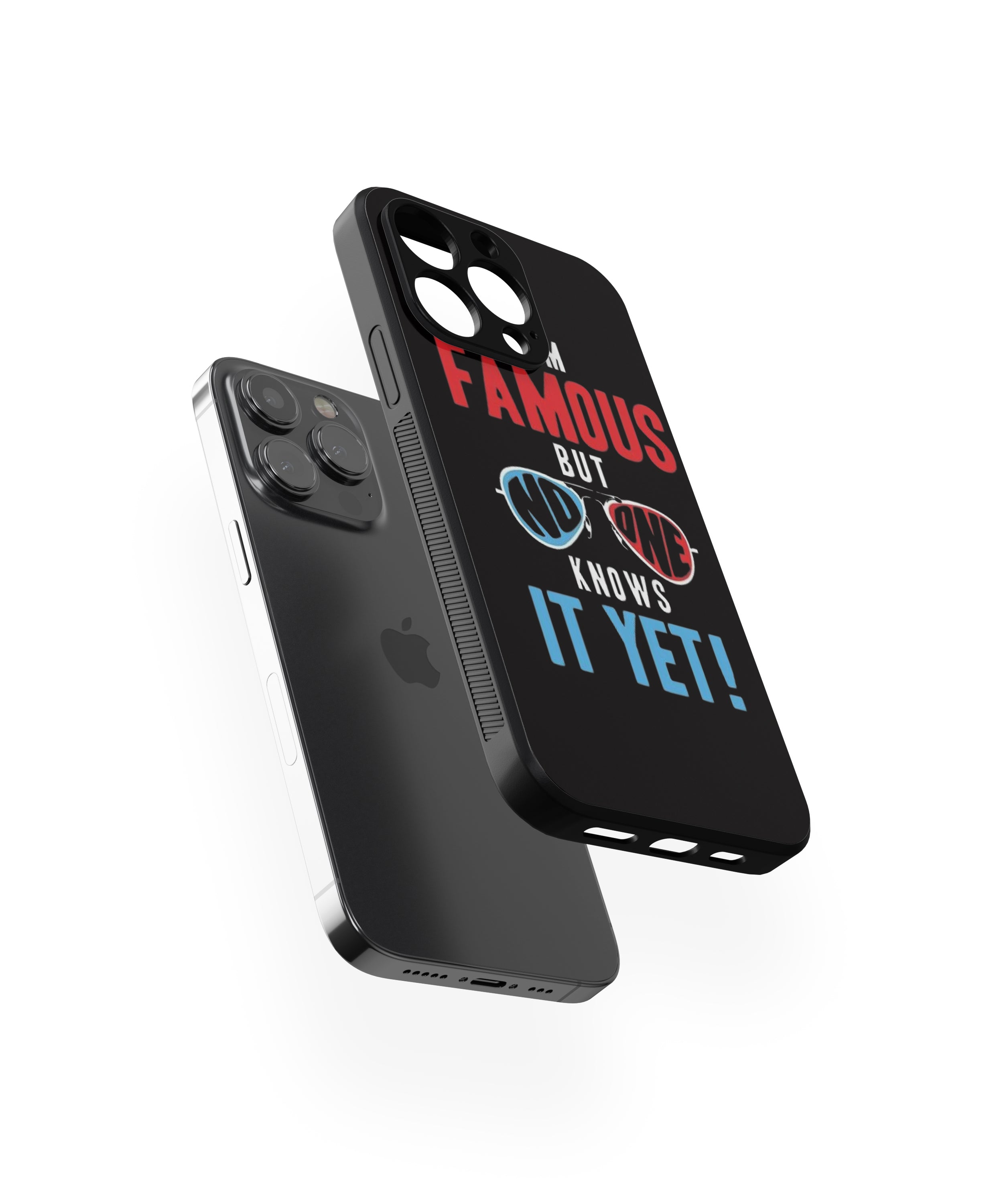 FAMOUS BUT KNOWS IT YET! Hybrid Metal TPU Case