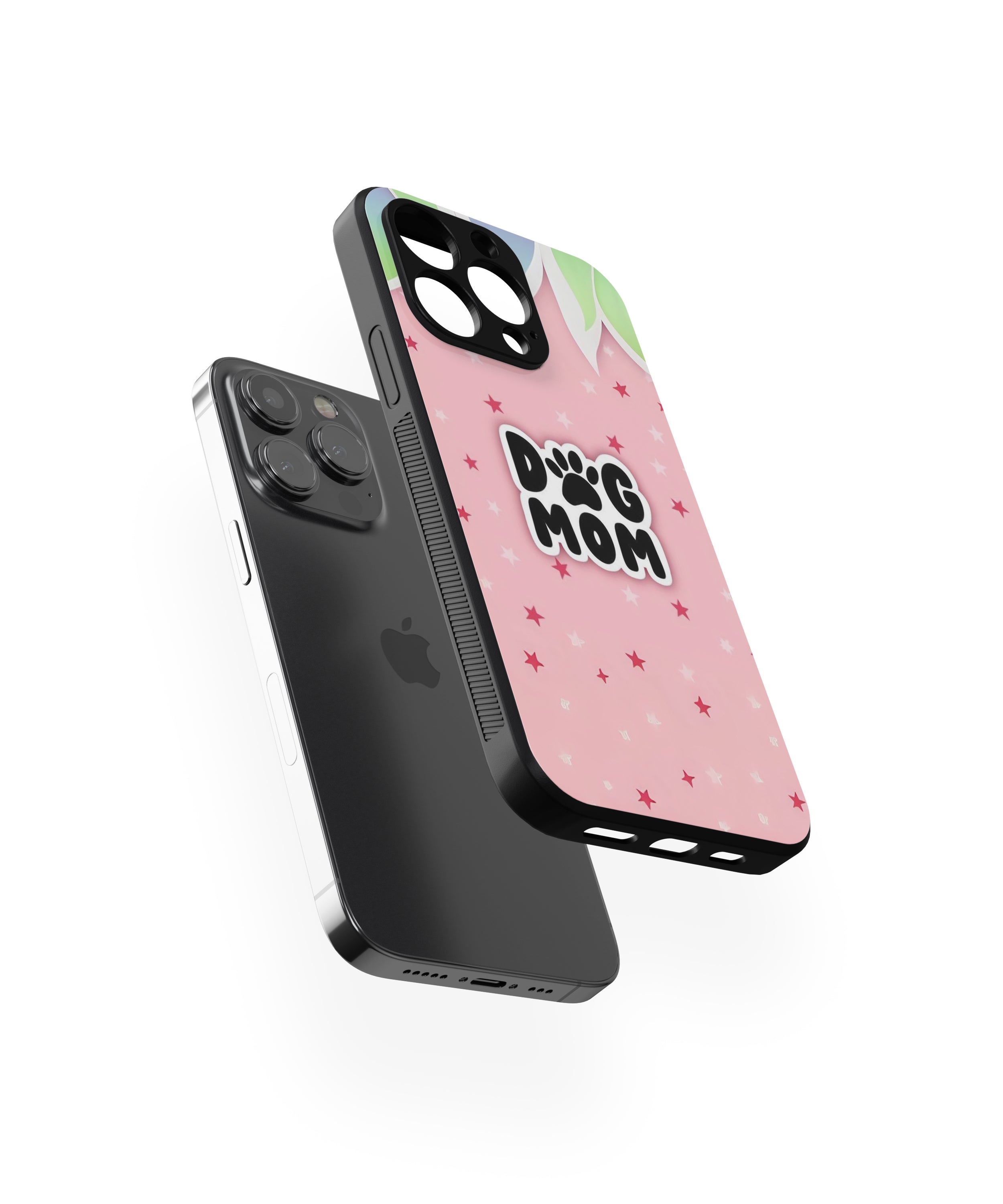 Star Dog Mom Hybrid Metal TPU Case