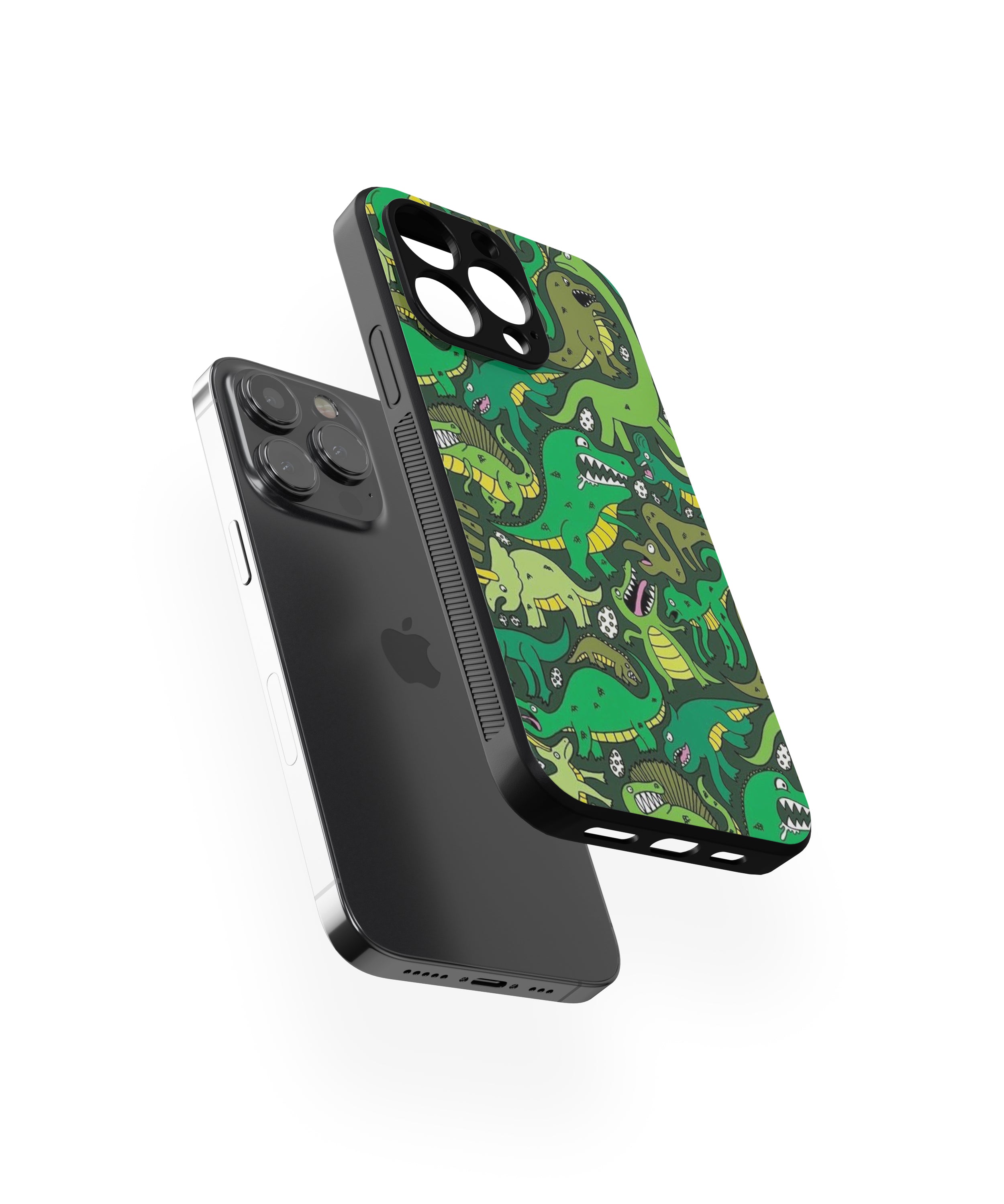 Green Dragon Hybrid Metal TPU Case