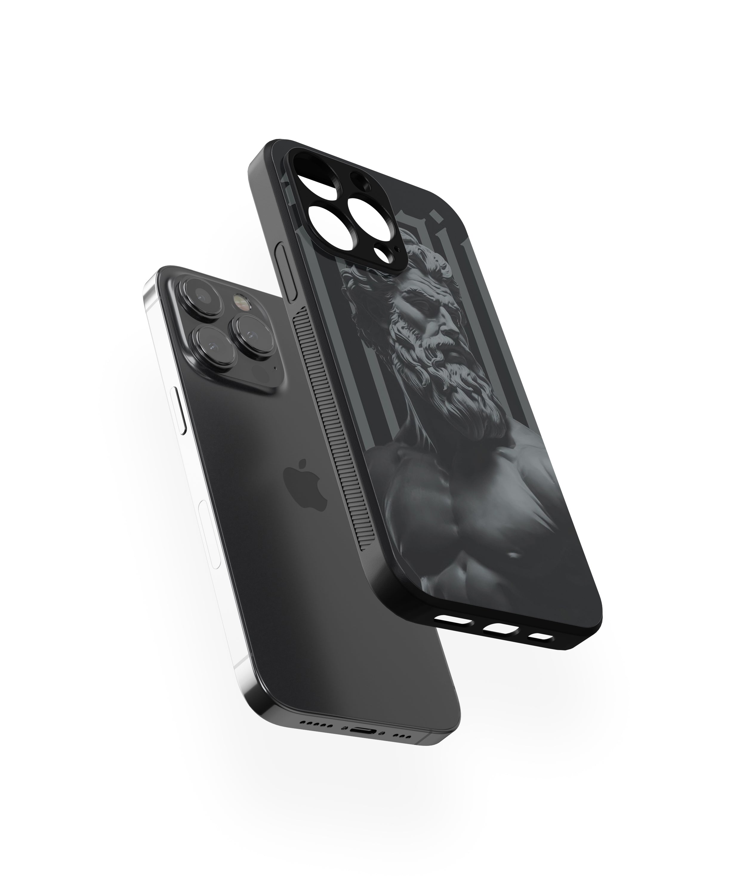 Greek God Hybrid Metal TPU Case