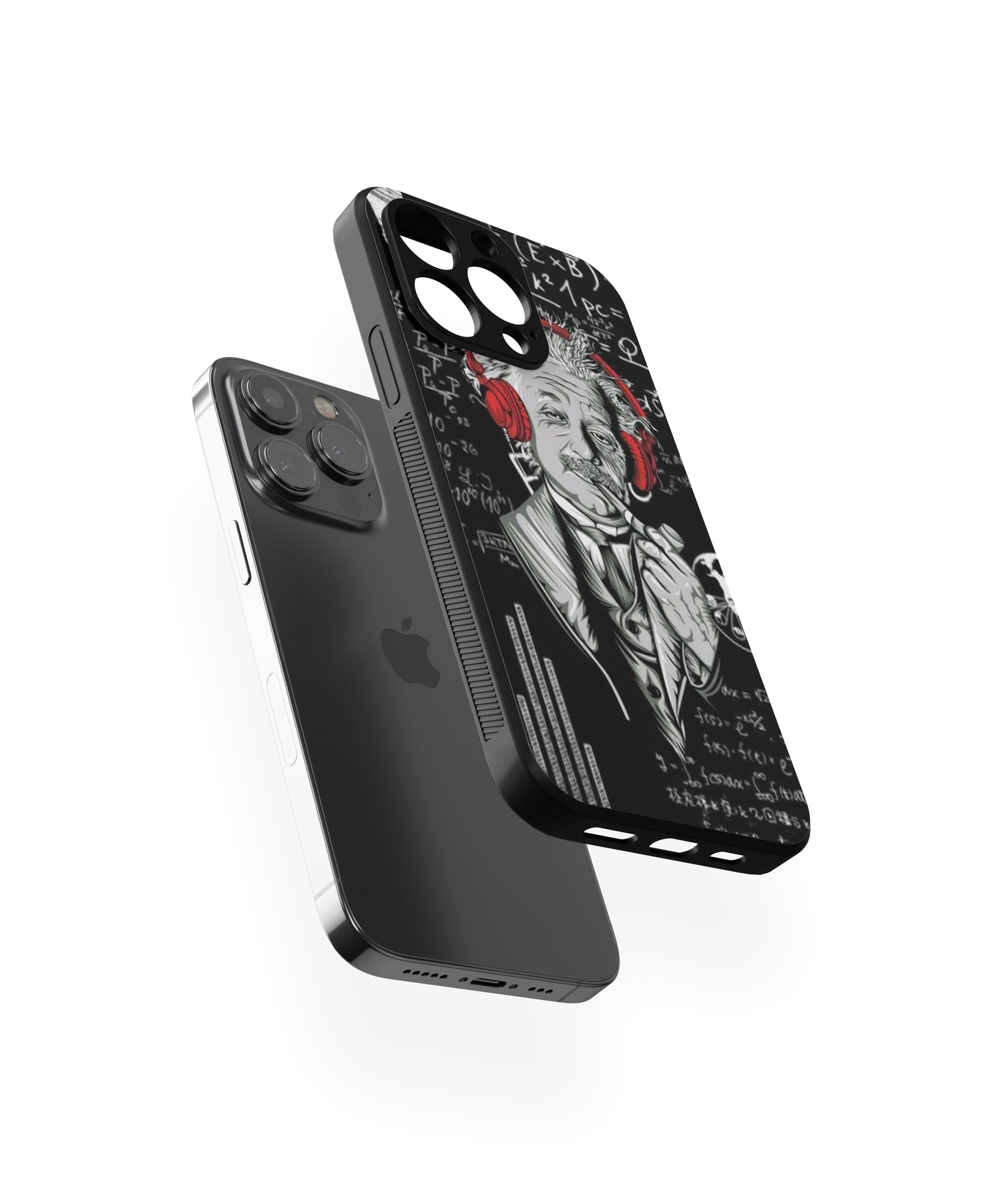 Albert Einstein Hybrid TPU Case