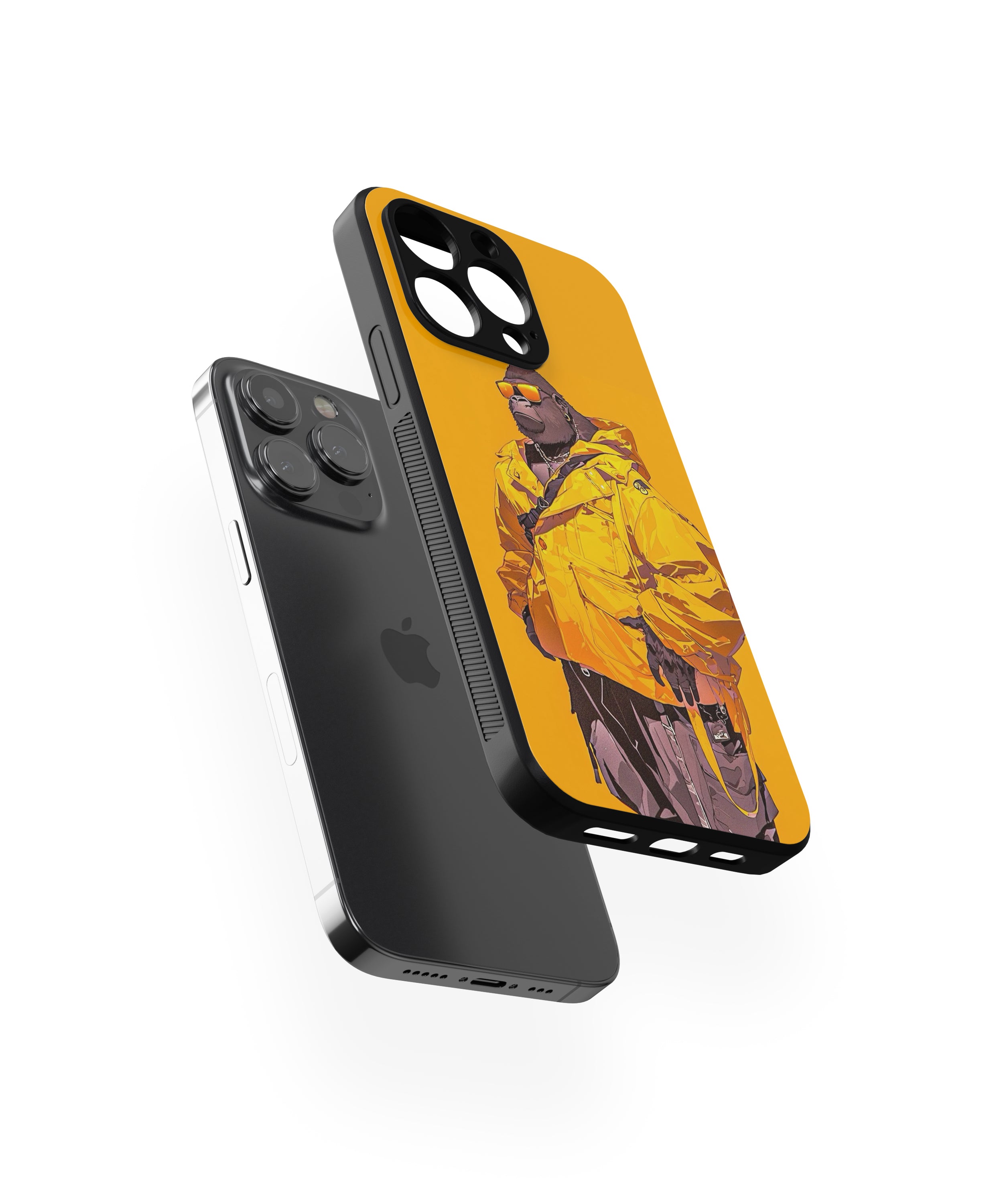 Hip Hop Hybrid Metal TPU Case