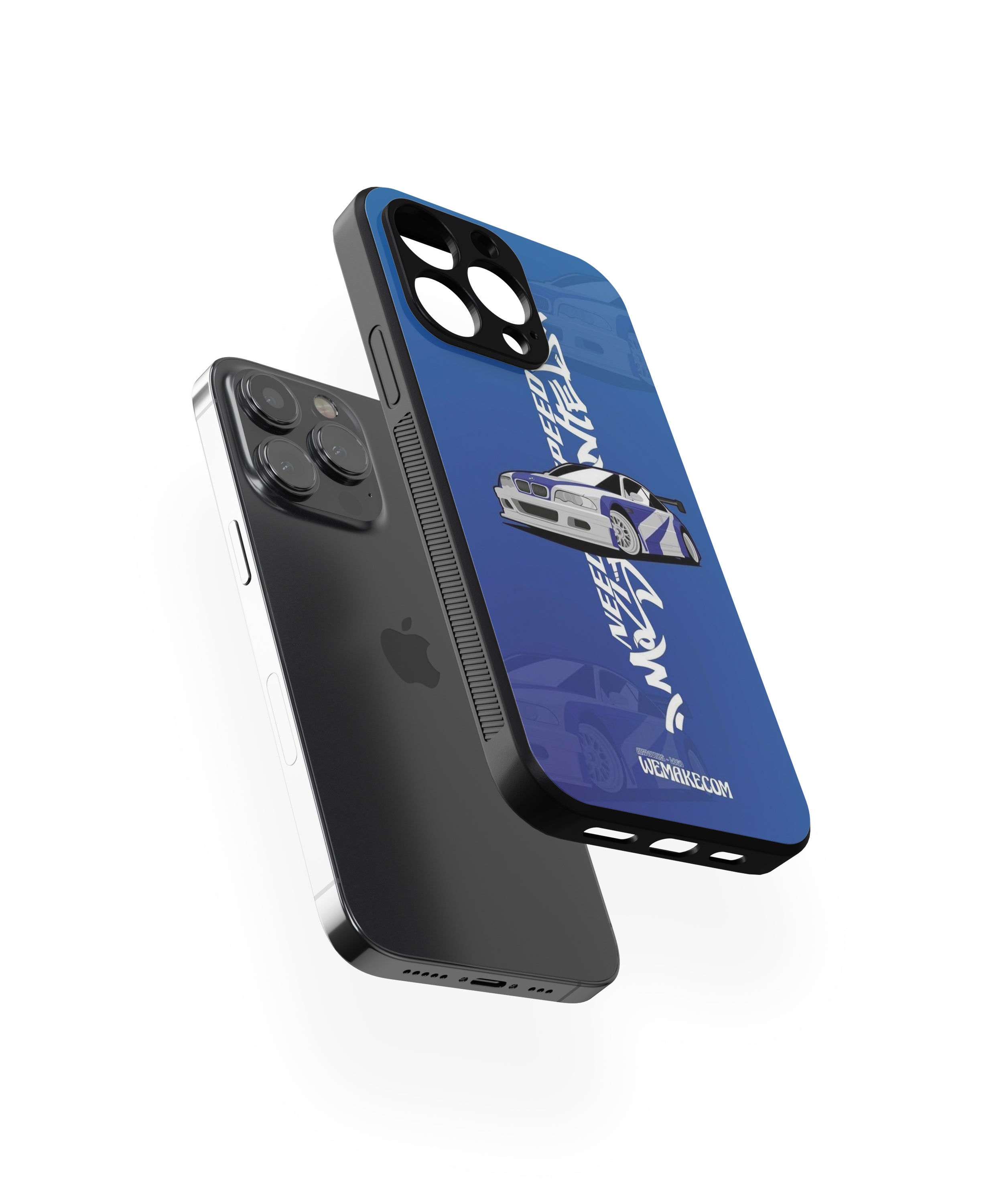 WEMAKECOM Hybrid Metal TPU Case