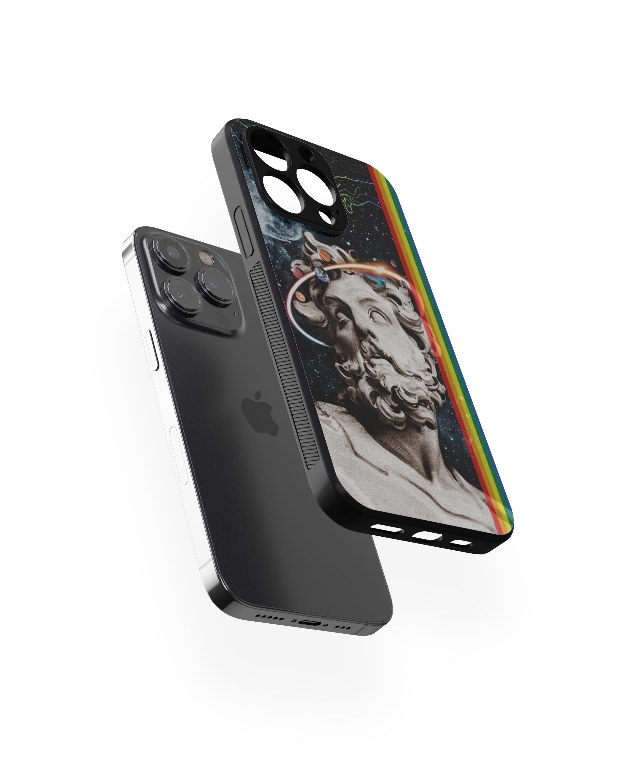 Solar Systum  Hybrid Metal TPU Case