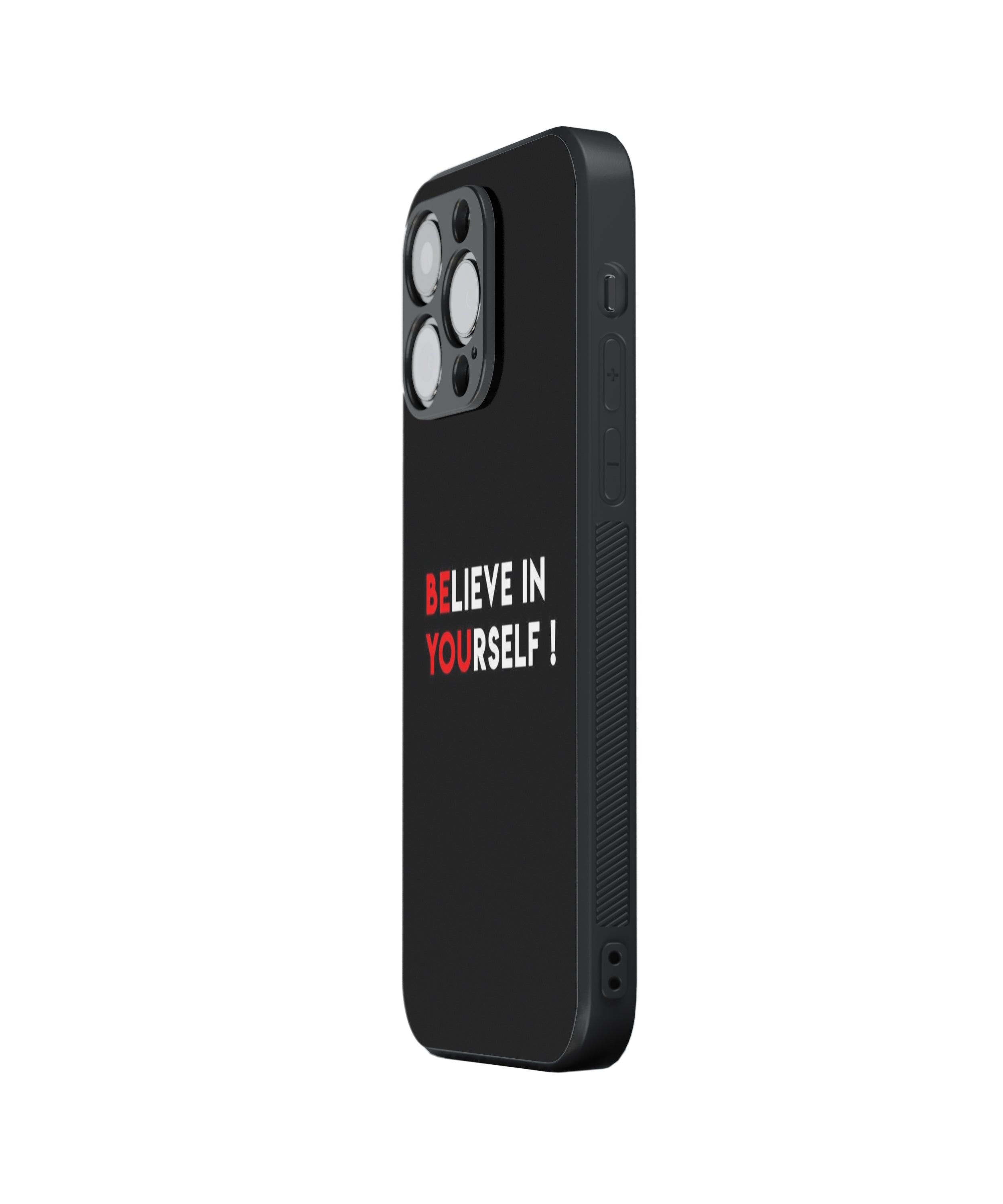 BELIEVE IN YOURSELF! Hybrid Metal TPU Case