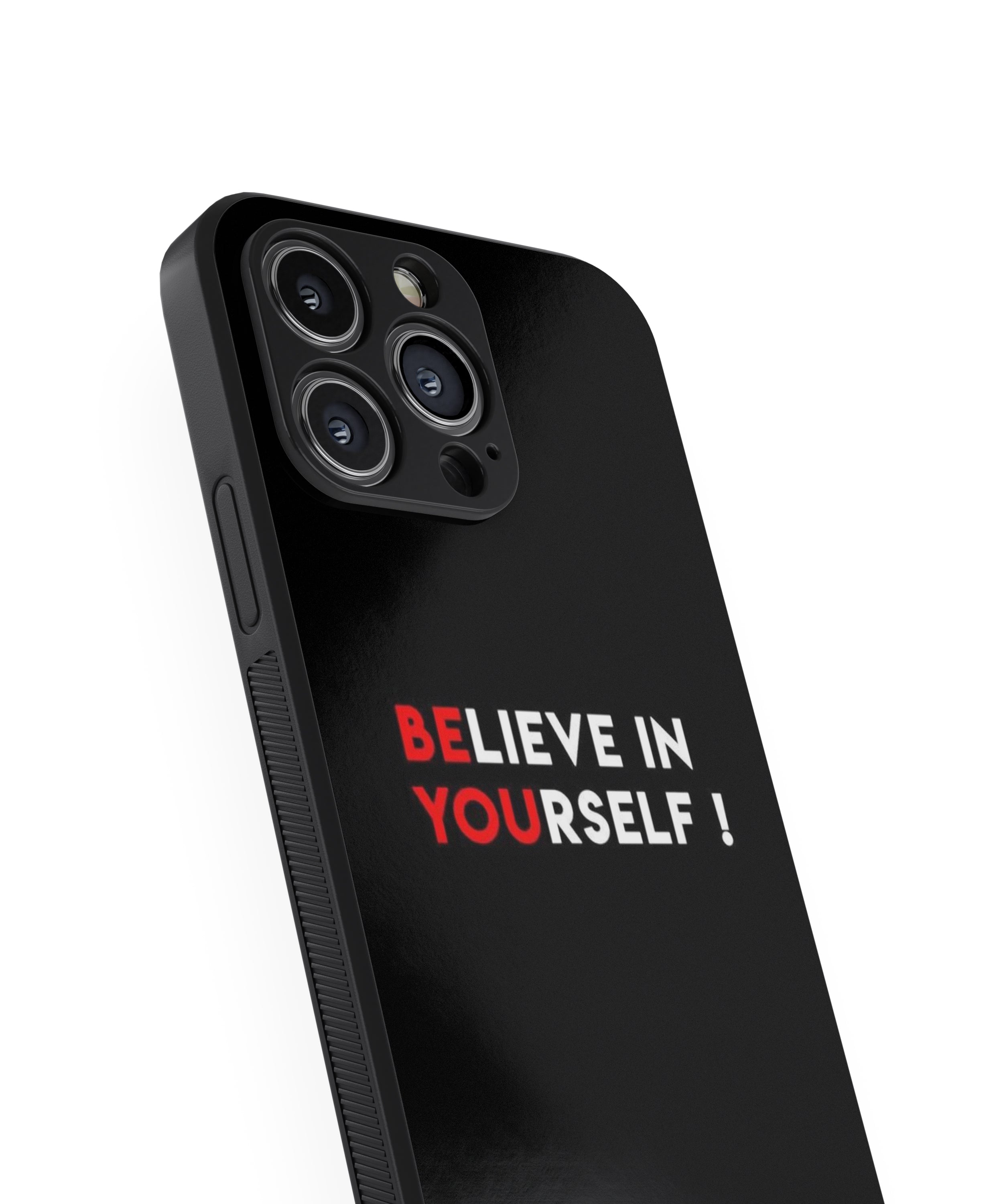 BELIEVE IN YOURSELF! Hybrid Metal TPU Case