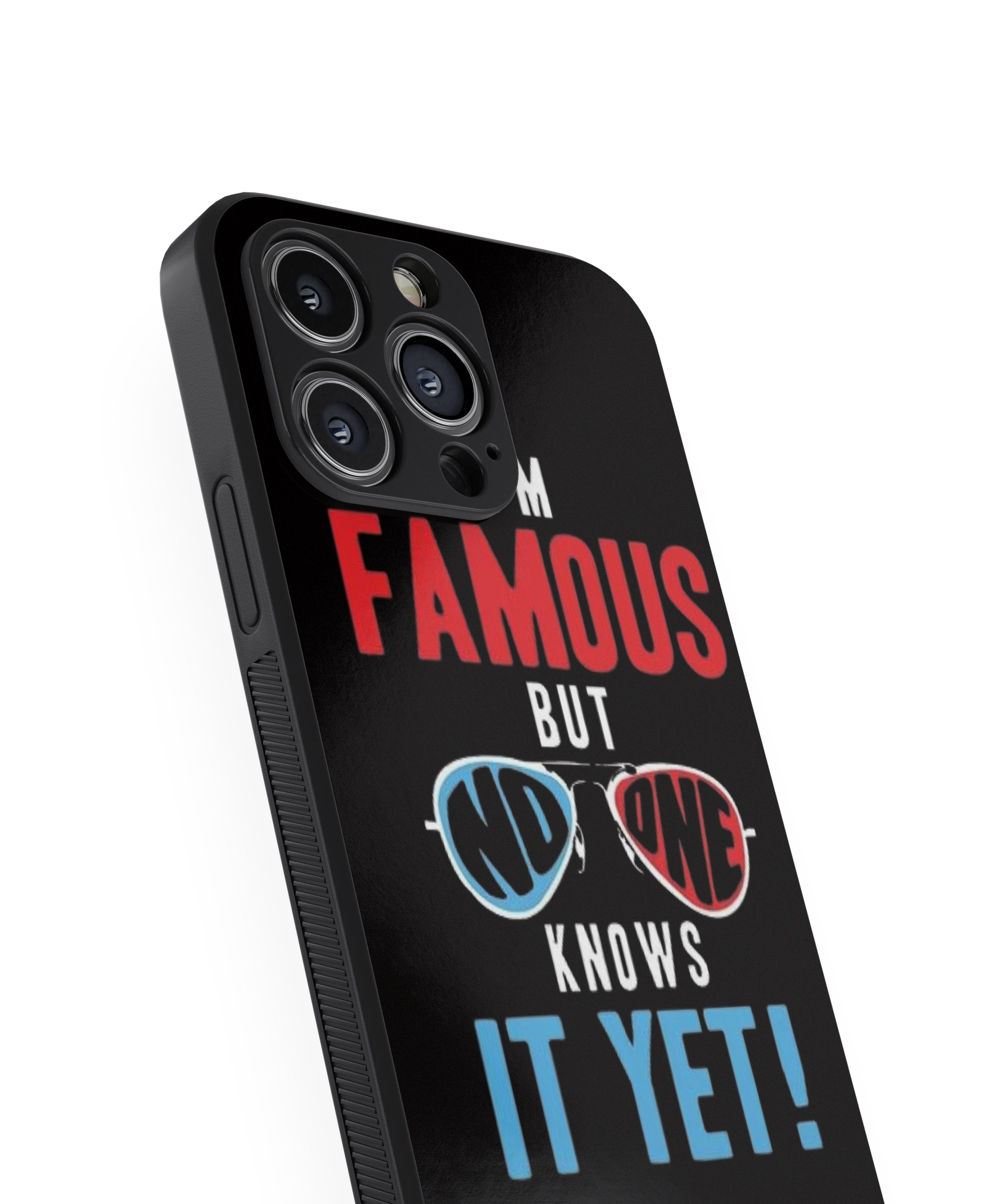 FAMOUS BUT KNOWS IT YET! Hybrid Metal TPU Case