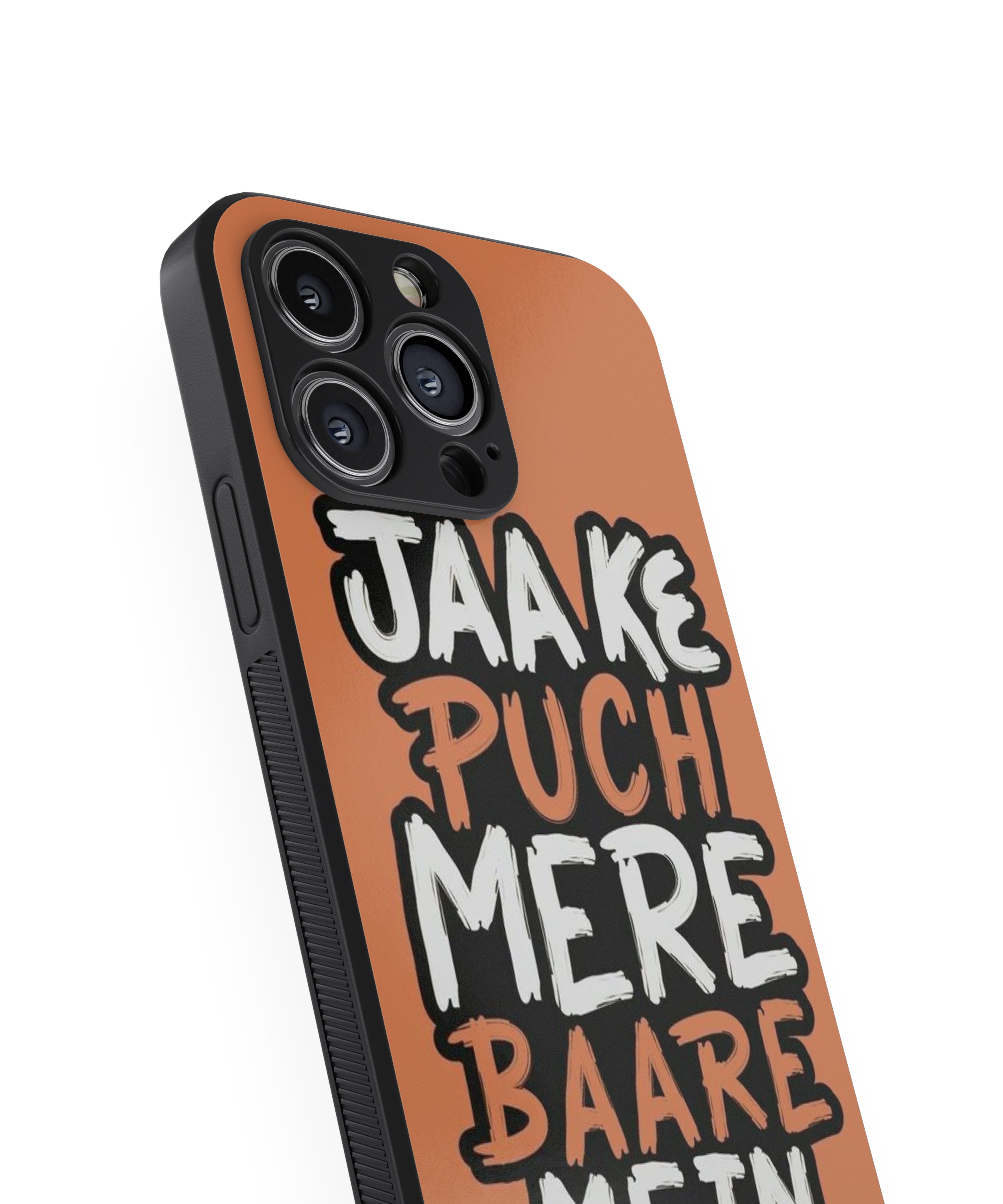 JAAKE PUCH MERE BAARE MEIN, Hybrid Metal TPU Case