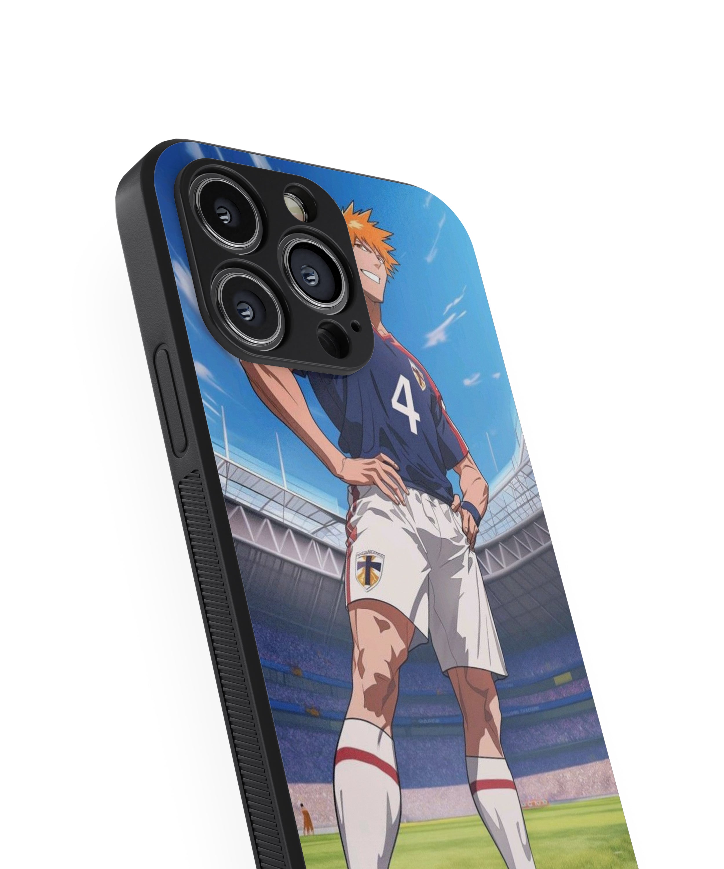 4 Number Hybrid Metal TPU Case