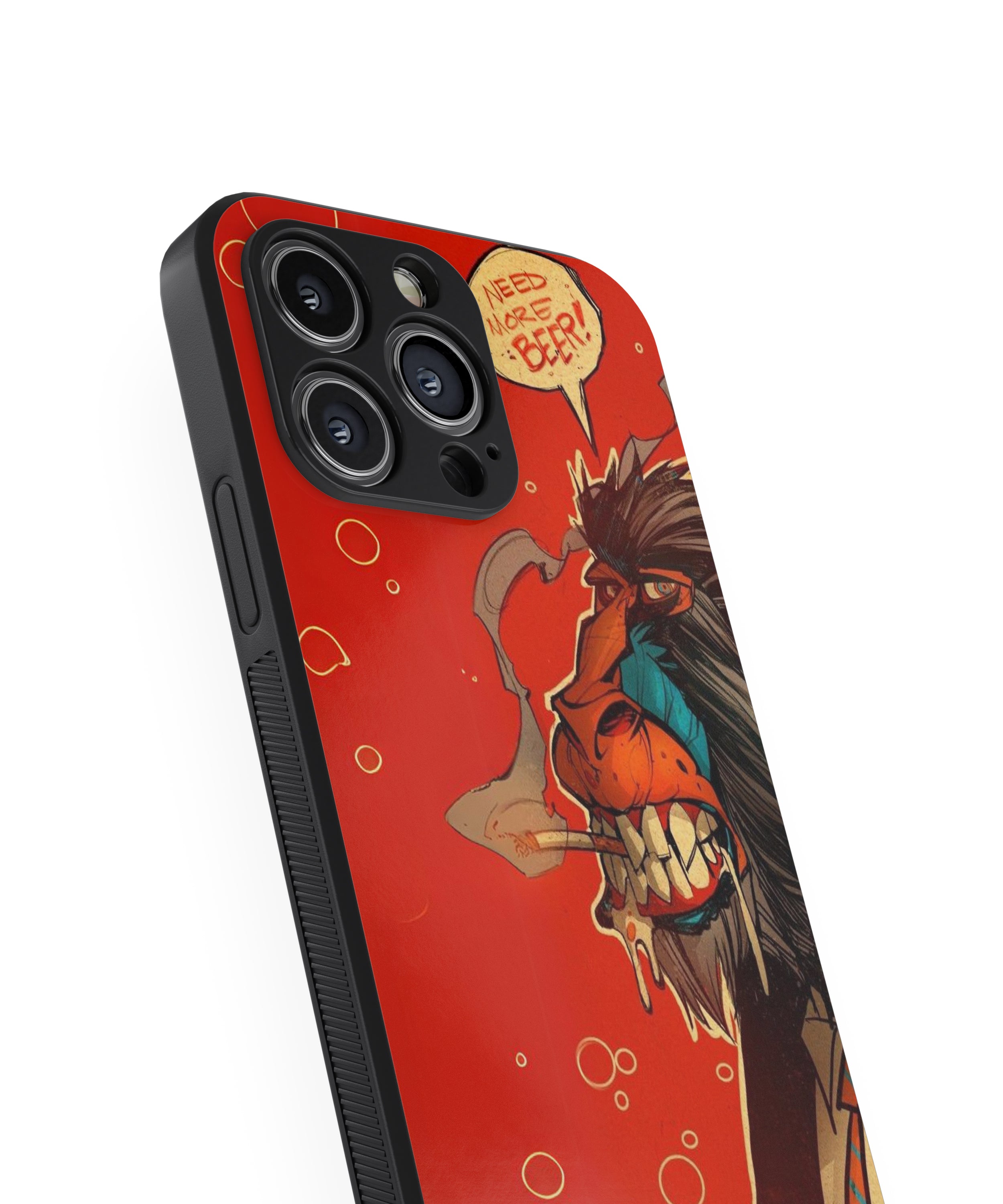 Need More Beer Hybrid Metal TPU Case