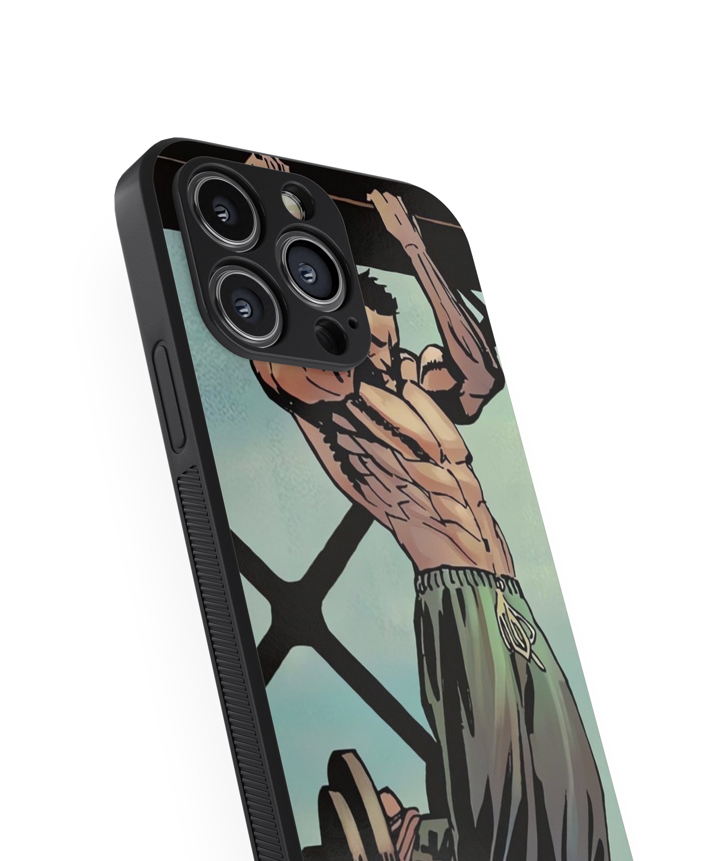 Bodybuilding Boy Hybrid Metal TPU Case