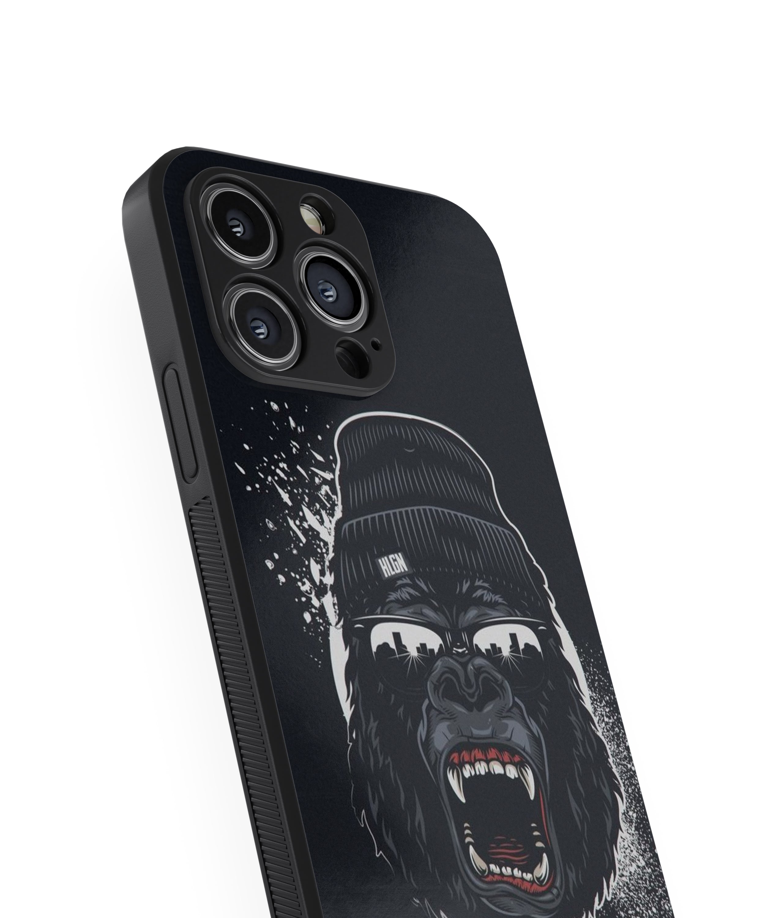 Black Monkey Hybrid Metal TPU Case