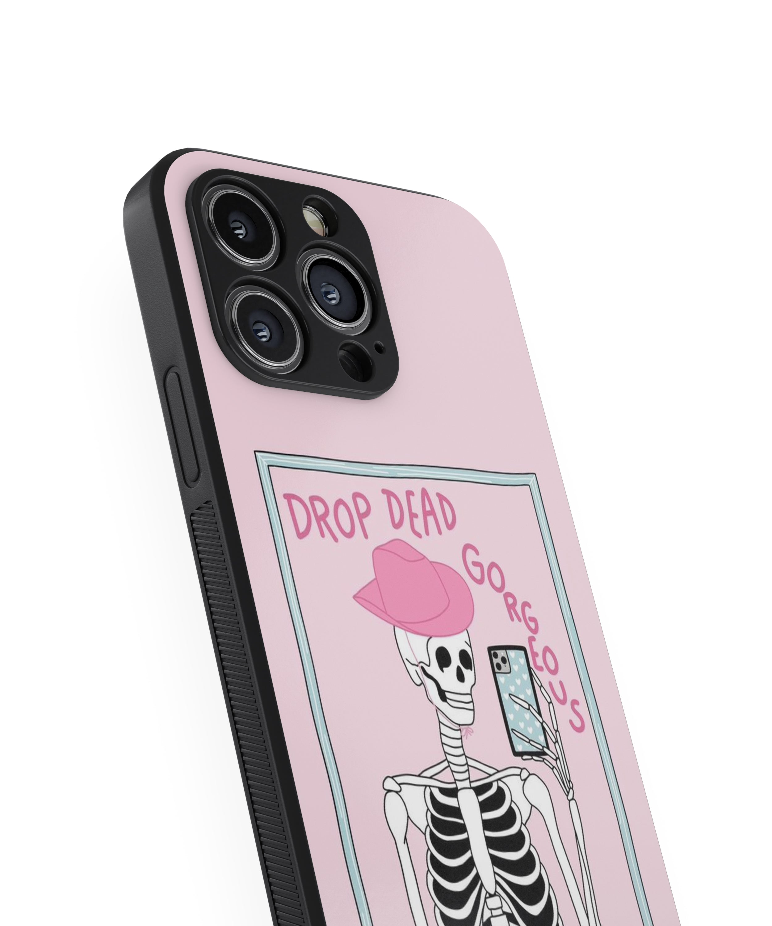 DROP DEAD Hybrid Metal TPU Case