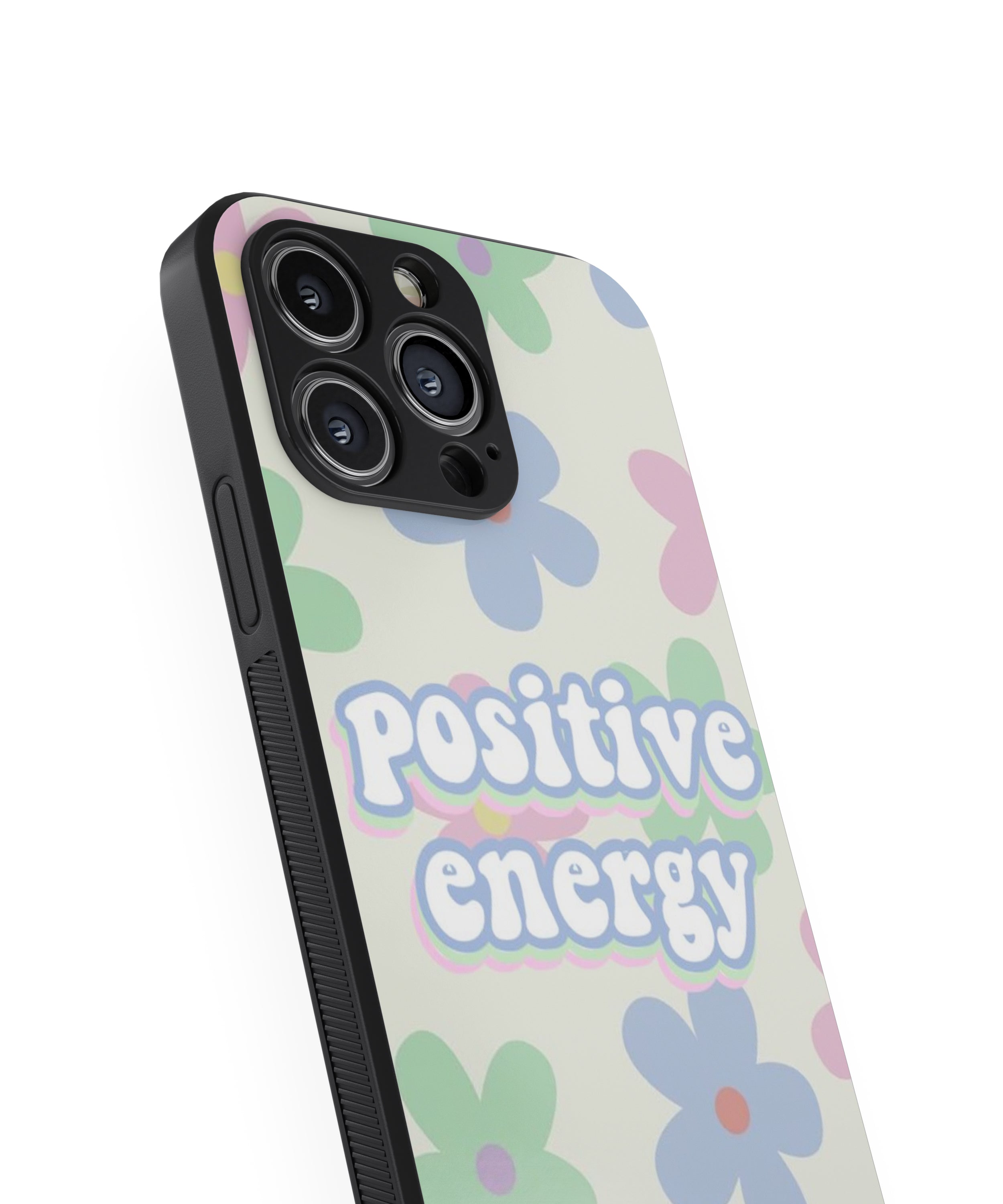 positive energy Hybrid Metal TPU Case