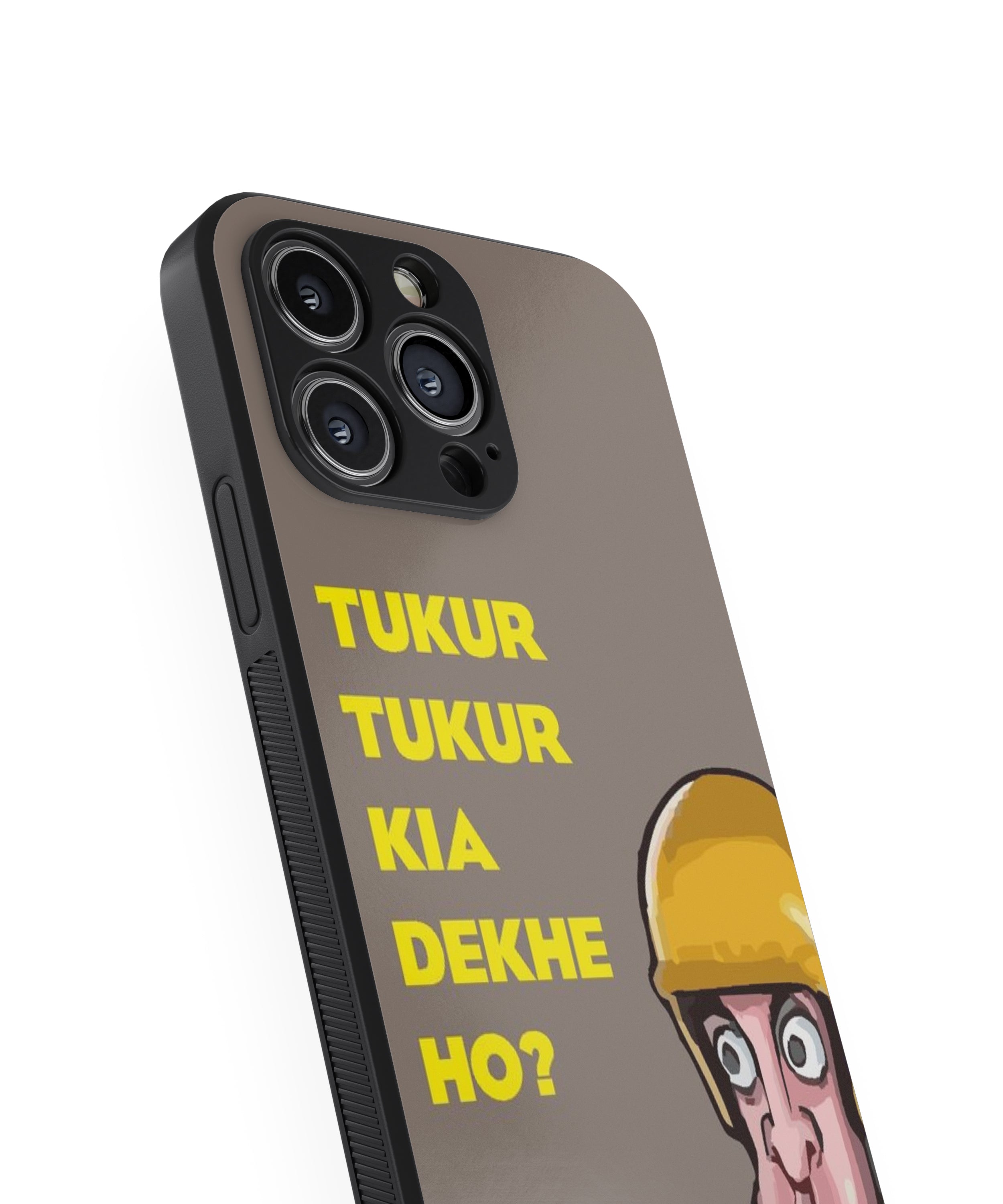 TUKUR TUKUR KIA DEKHE HO? Hybrid Metal TPU Case