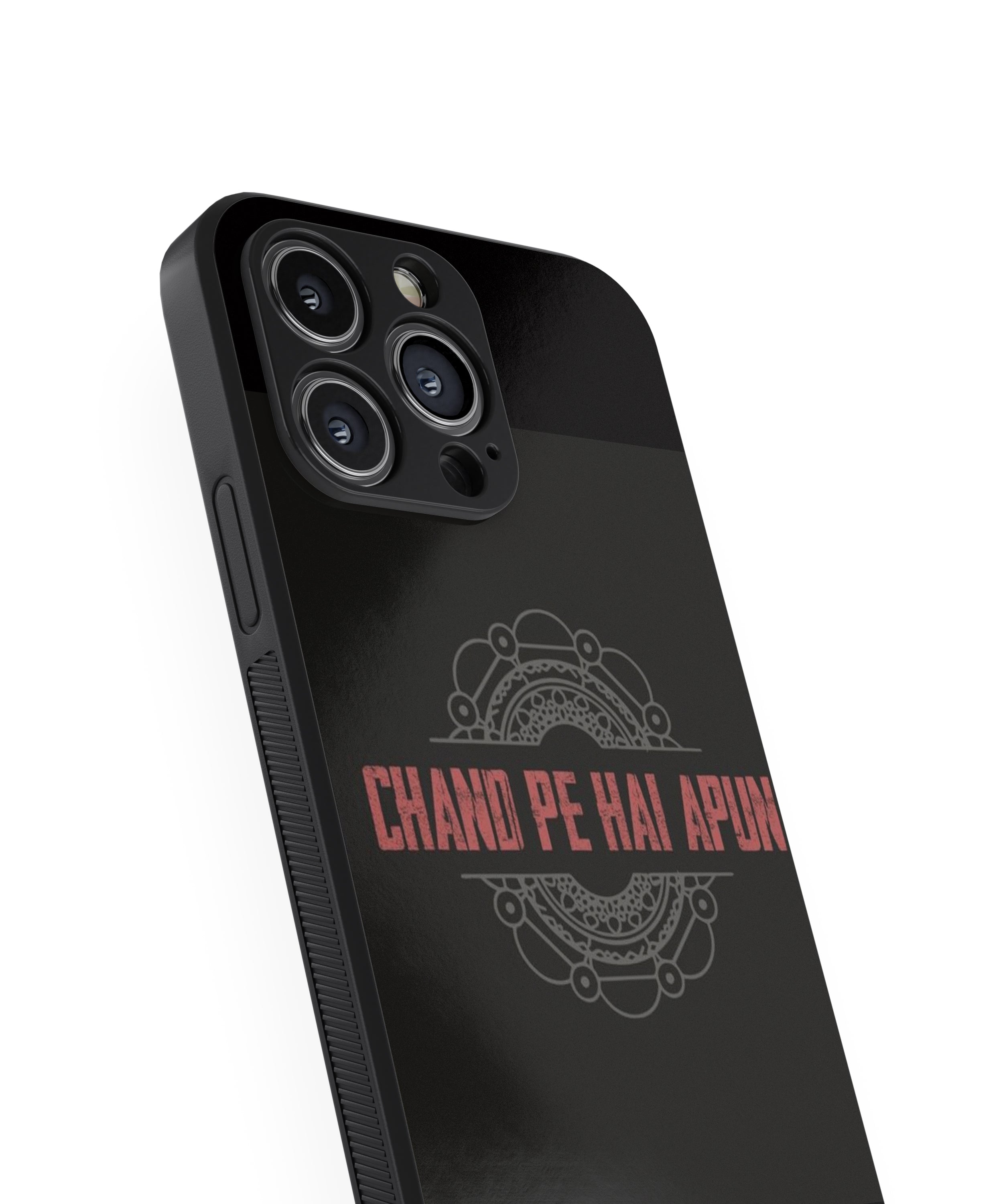 CHAND PE HAI APUN Hybrid Metal TPU Case