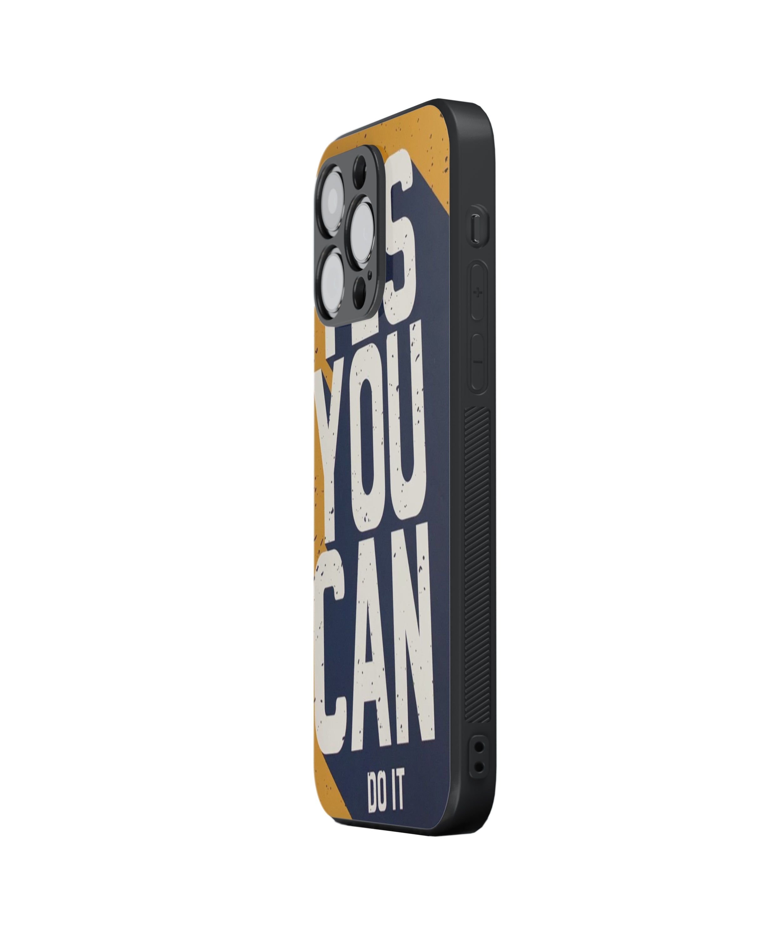 Yes You Can Do It Hybrid Metal TPU Case
