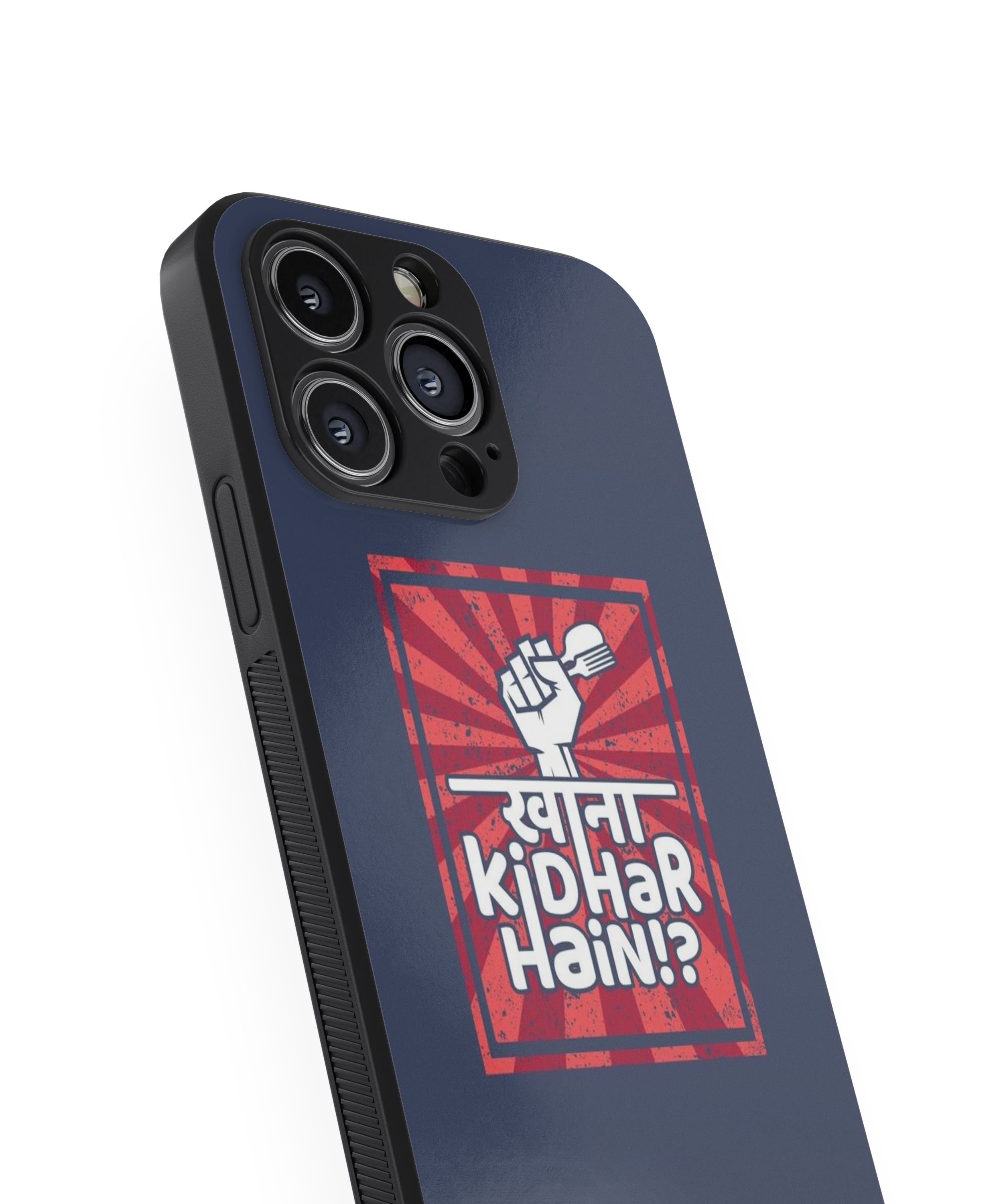 Khana Kidhar Hai Hybrid Metal TPU Case