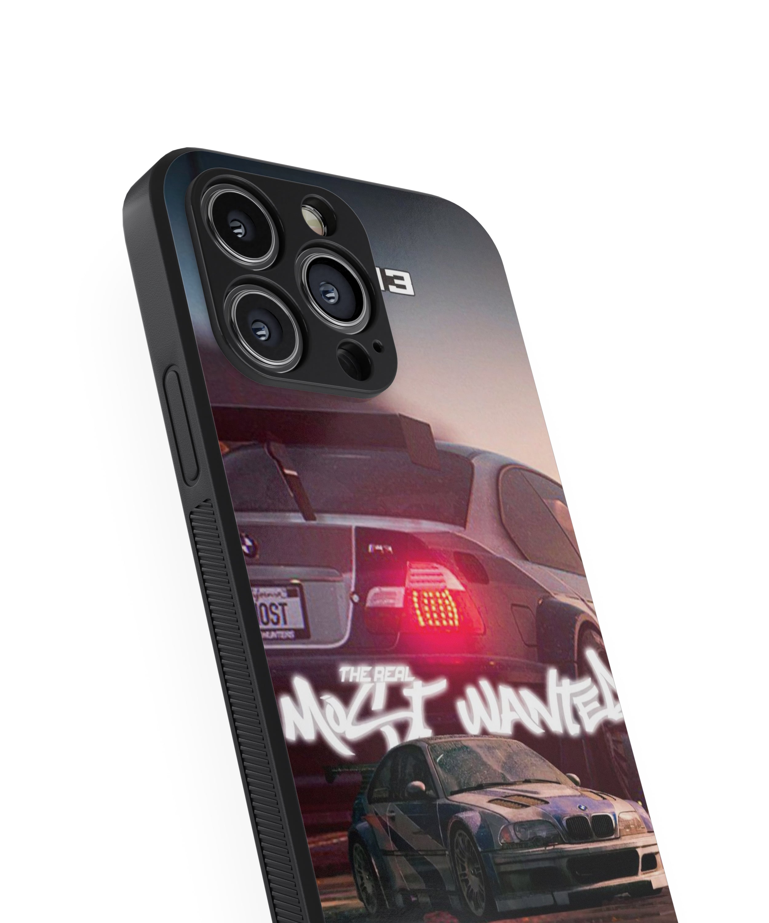 BMW E46 M3 GTR Hybrid Metal TPU Case