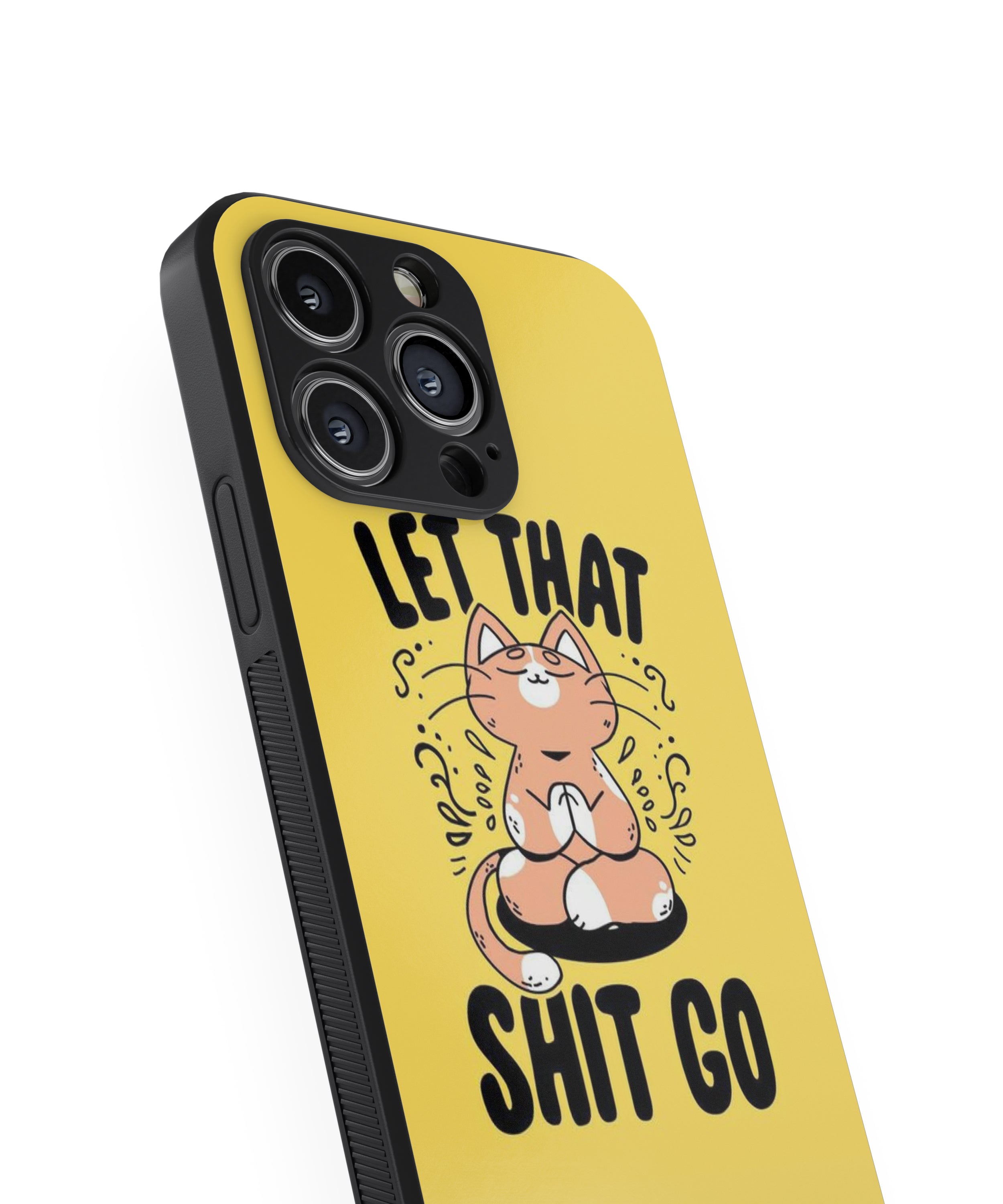 Let That Shit Go Hybrid Metal TPU Case