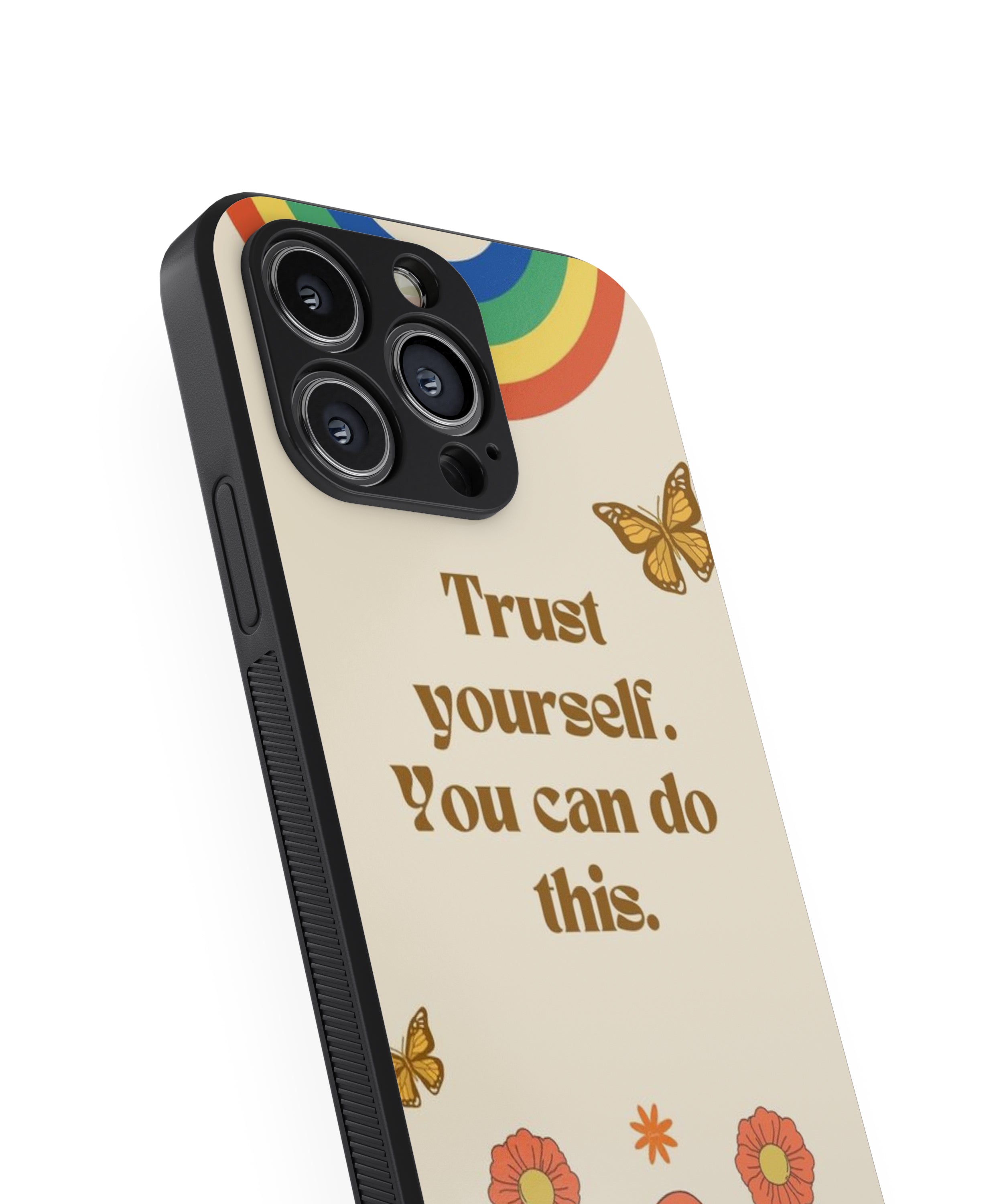 Trust yourself. You can do this Hybrid Metal TPU Case