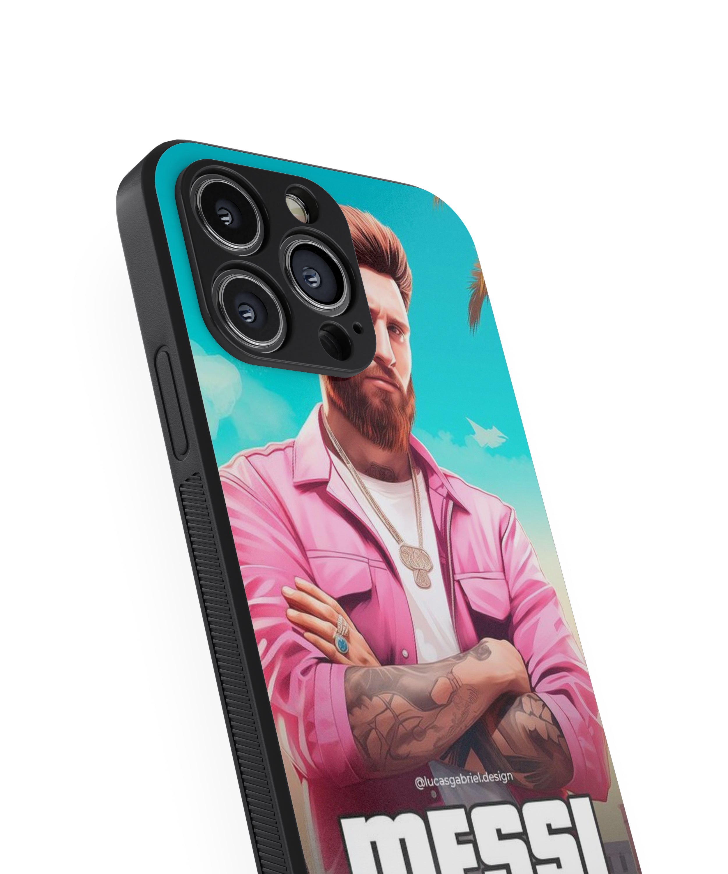 Messi Hybrid Metal TPU Case
