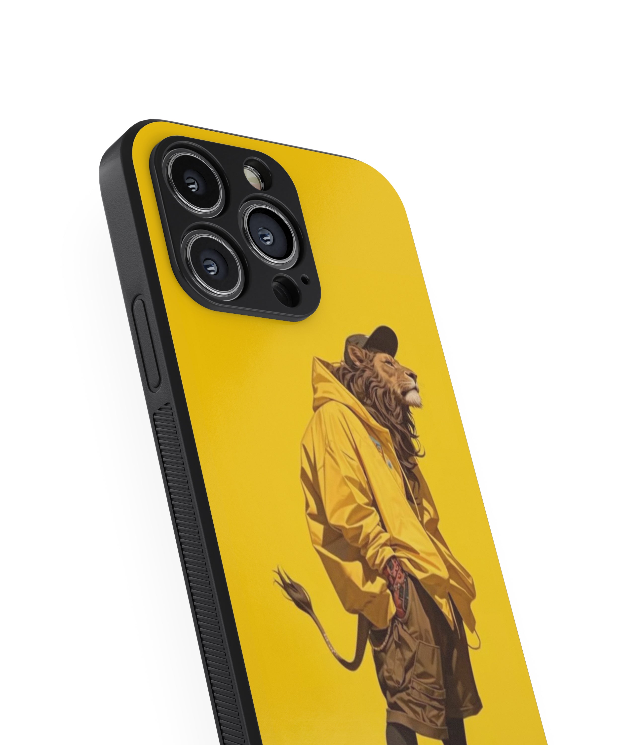 Lion Hybrid Metal TPU Case