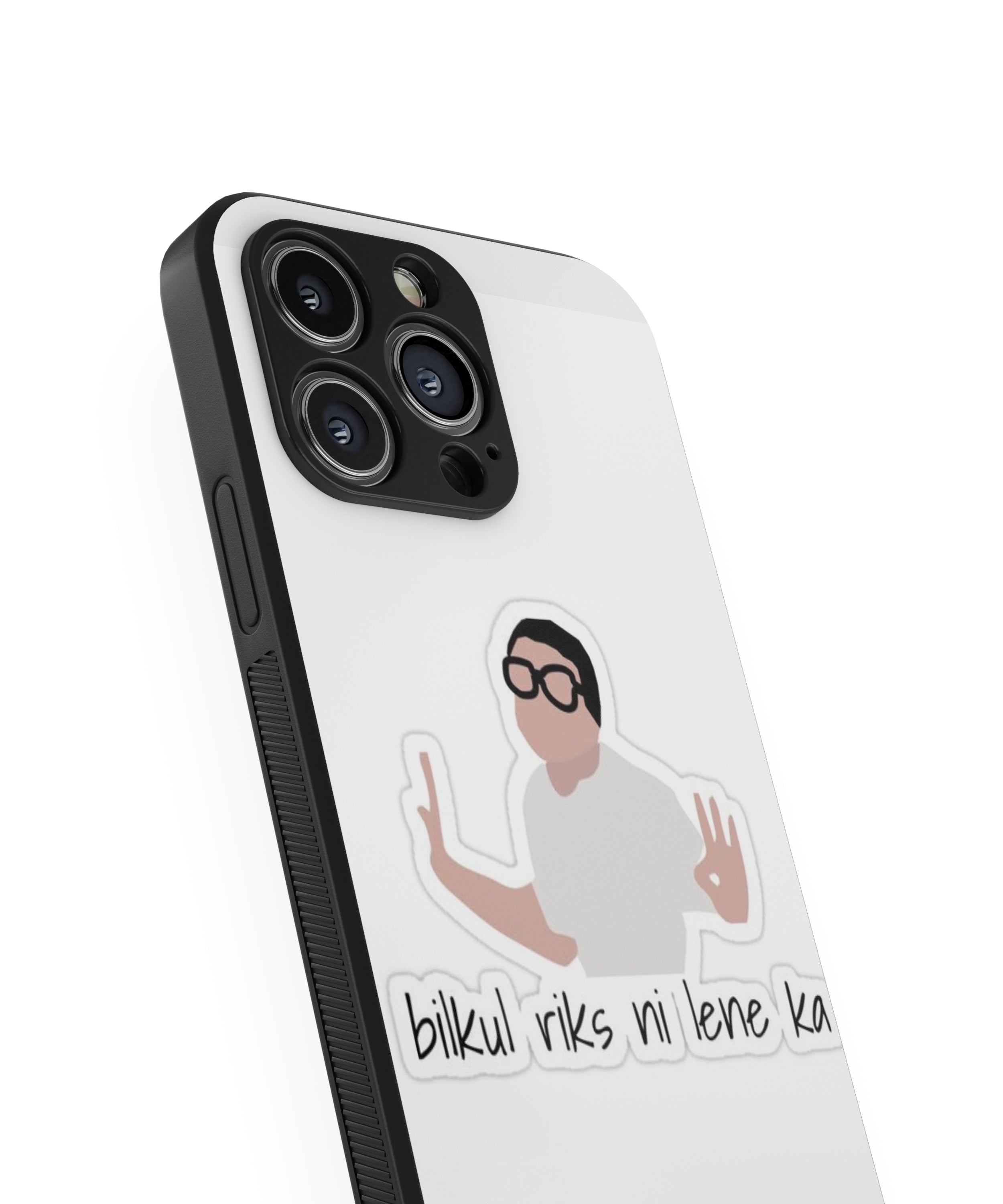 Bilkul Risk Nahi Lene Ka Hybrid Metal TPU Case