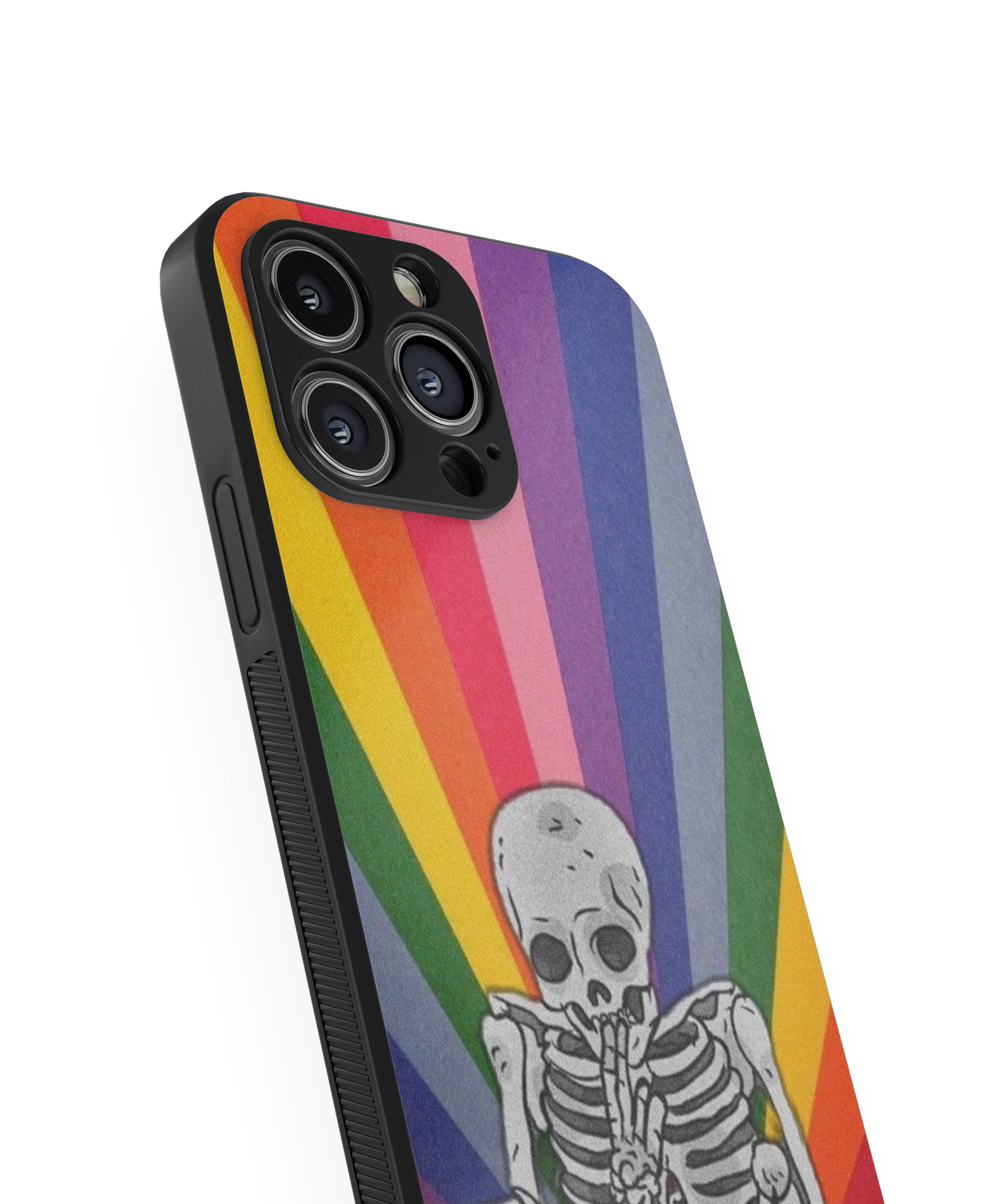 Skeleton  Hybrid Metal TPU Case